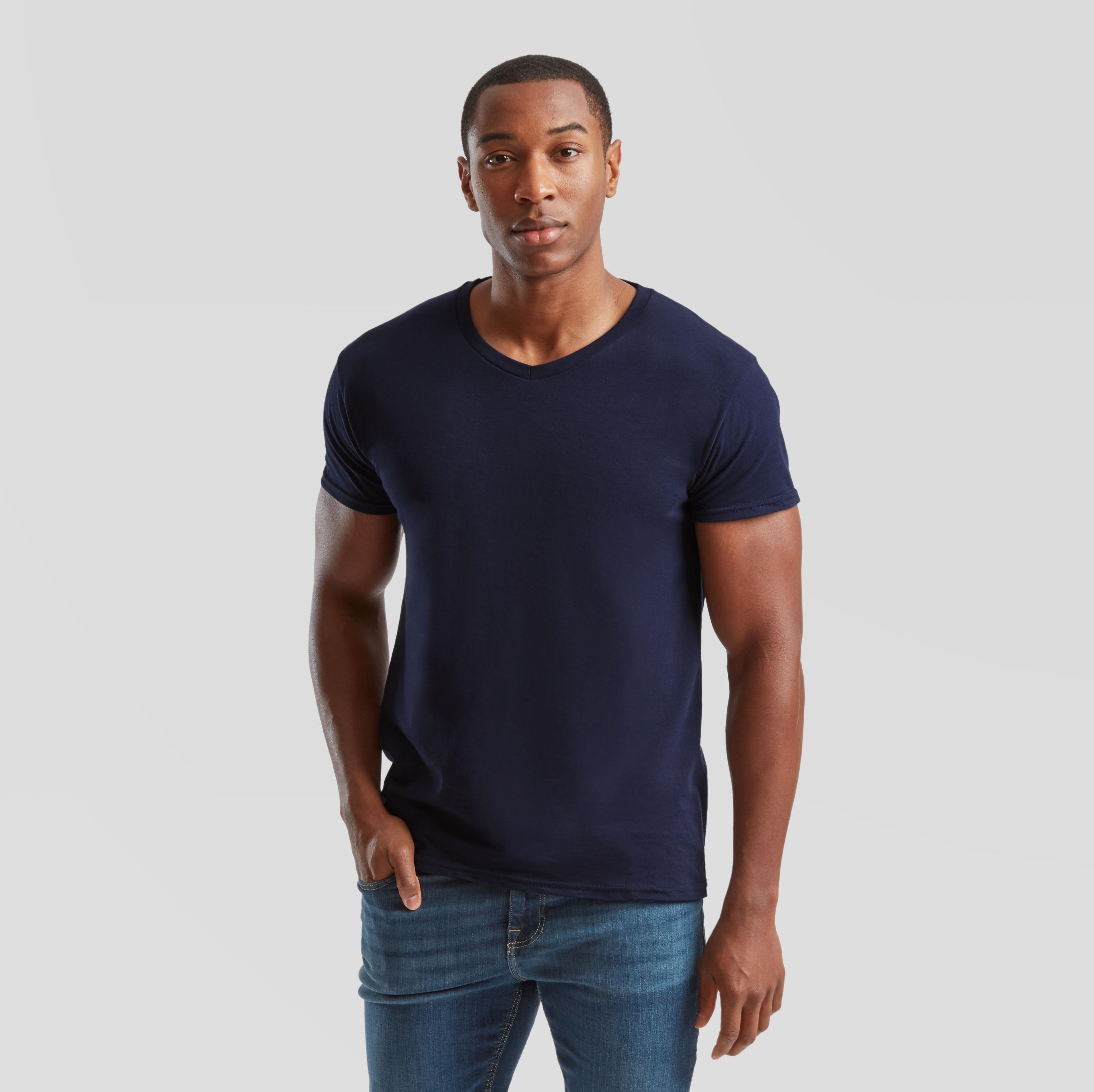 Tee-shirt homme col V