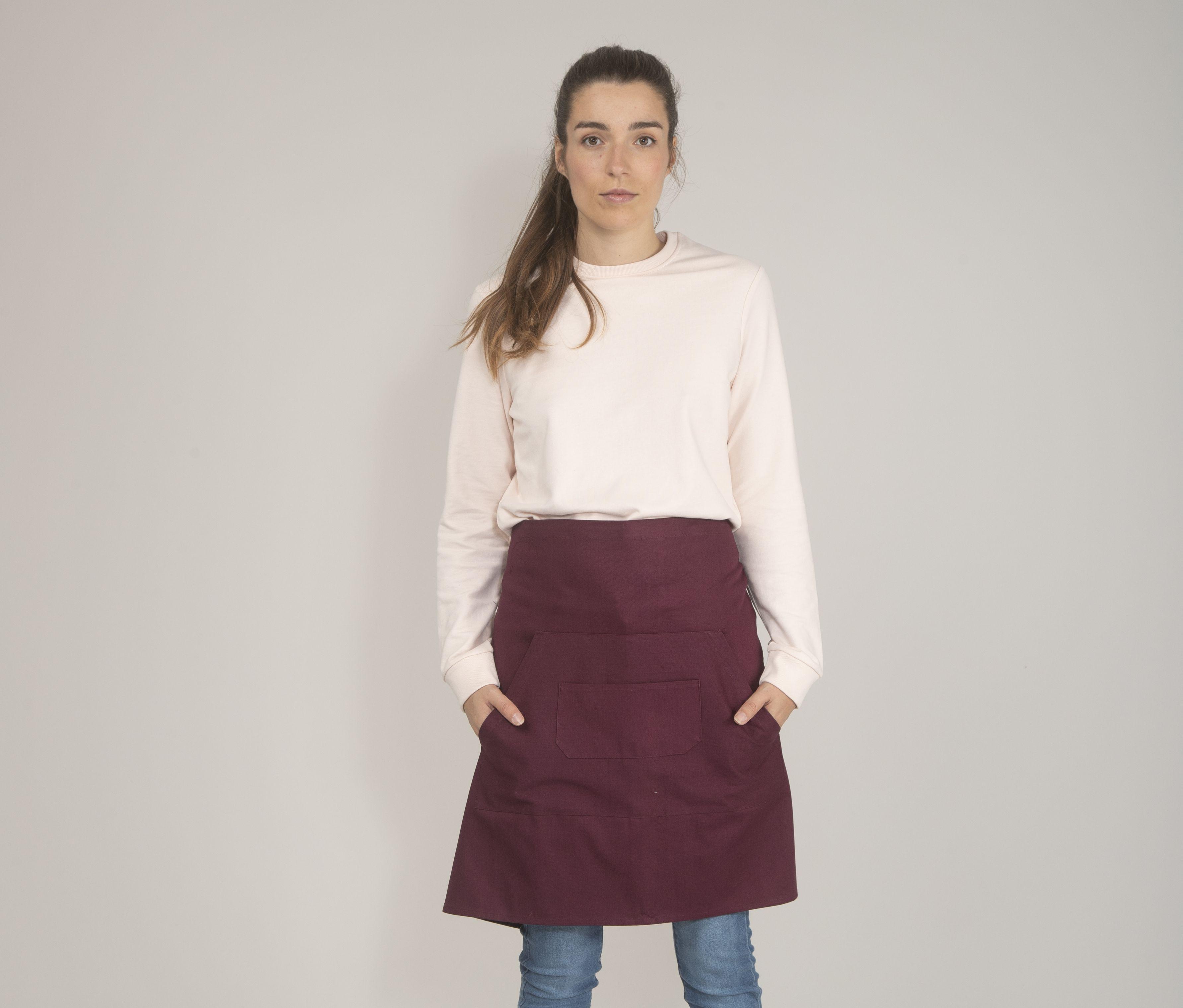 Tablier de Barman mi-long en coton
