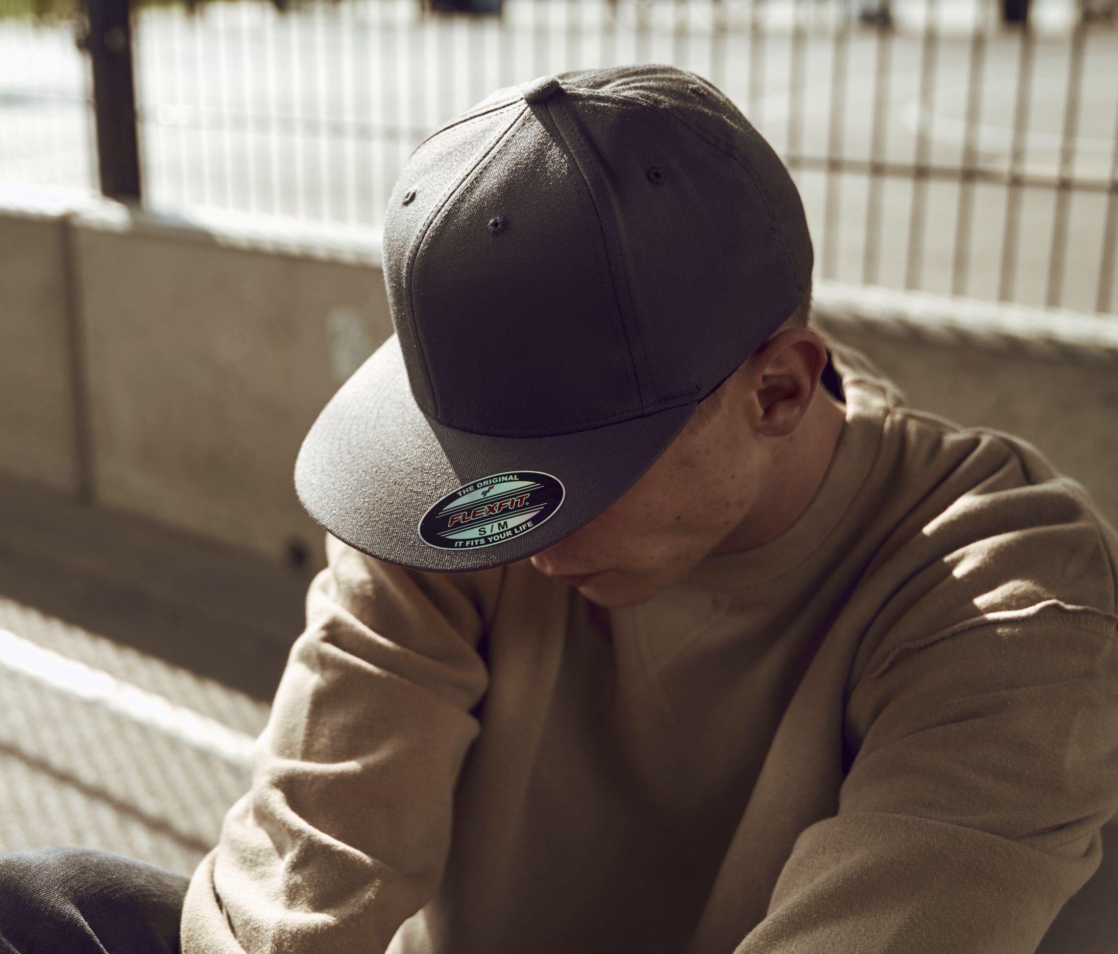 Casquette visière plate