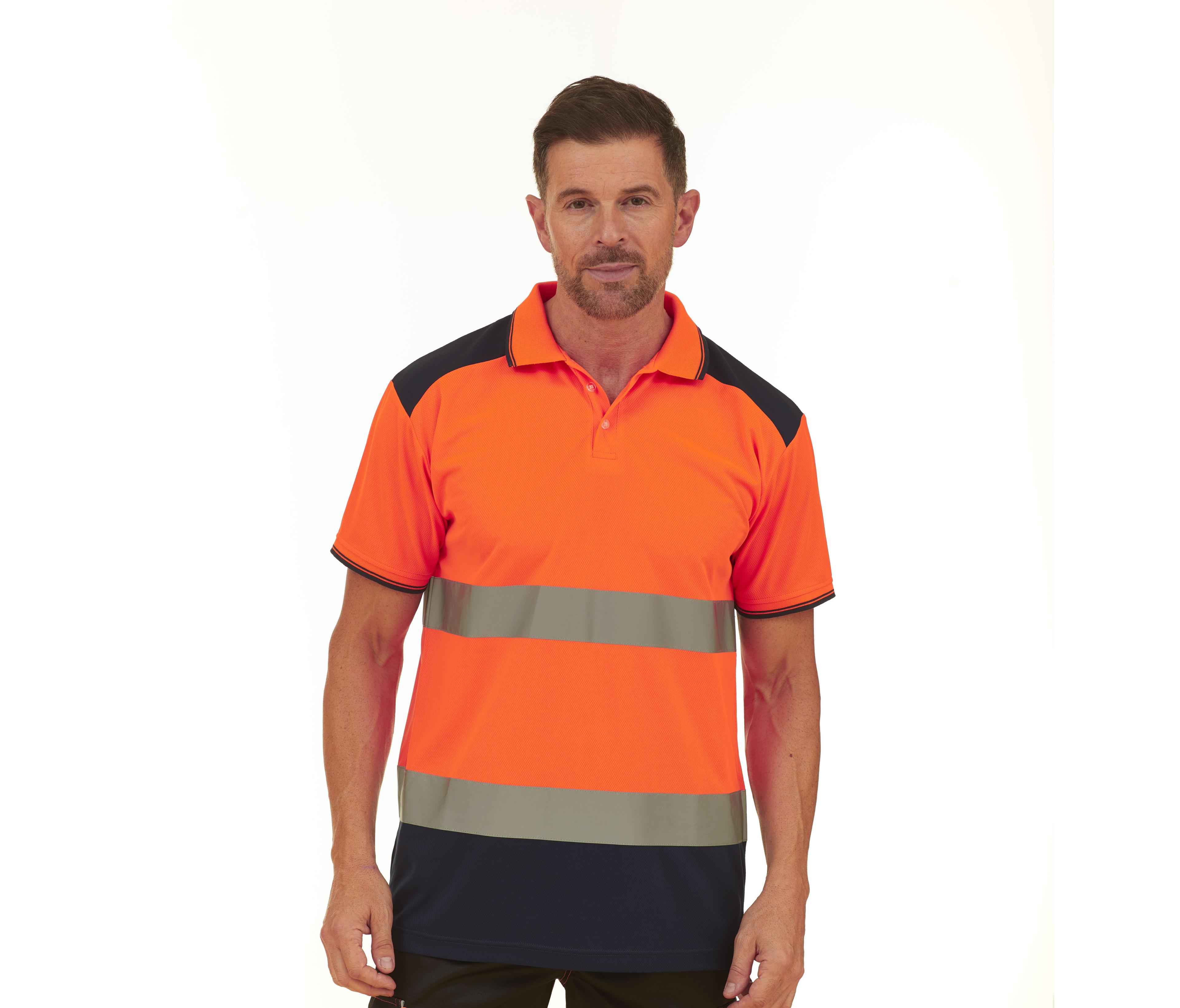 Polo bicolore