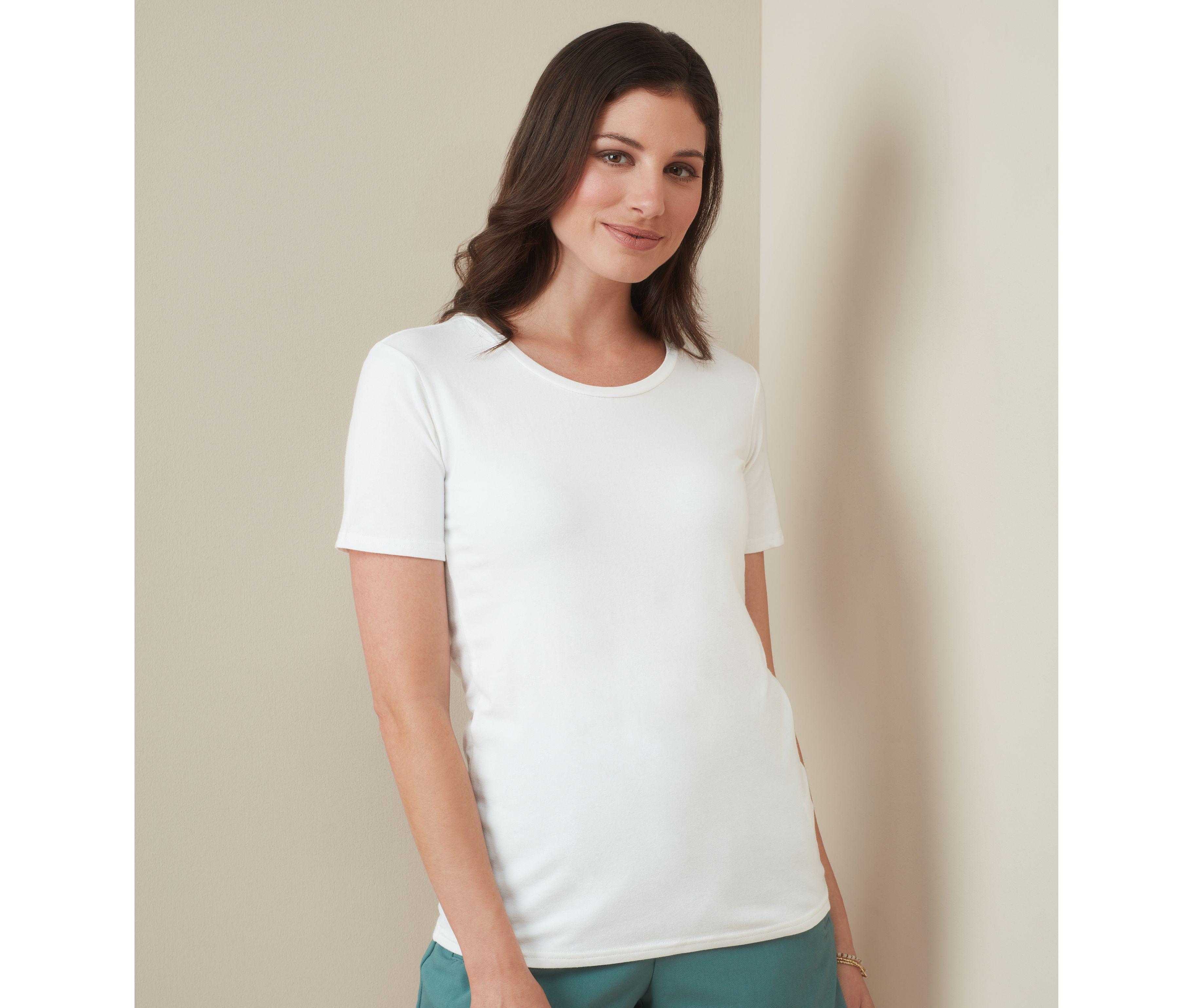 Tee-shirt femme col rond
