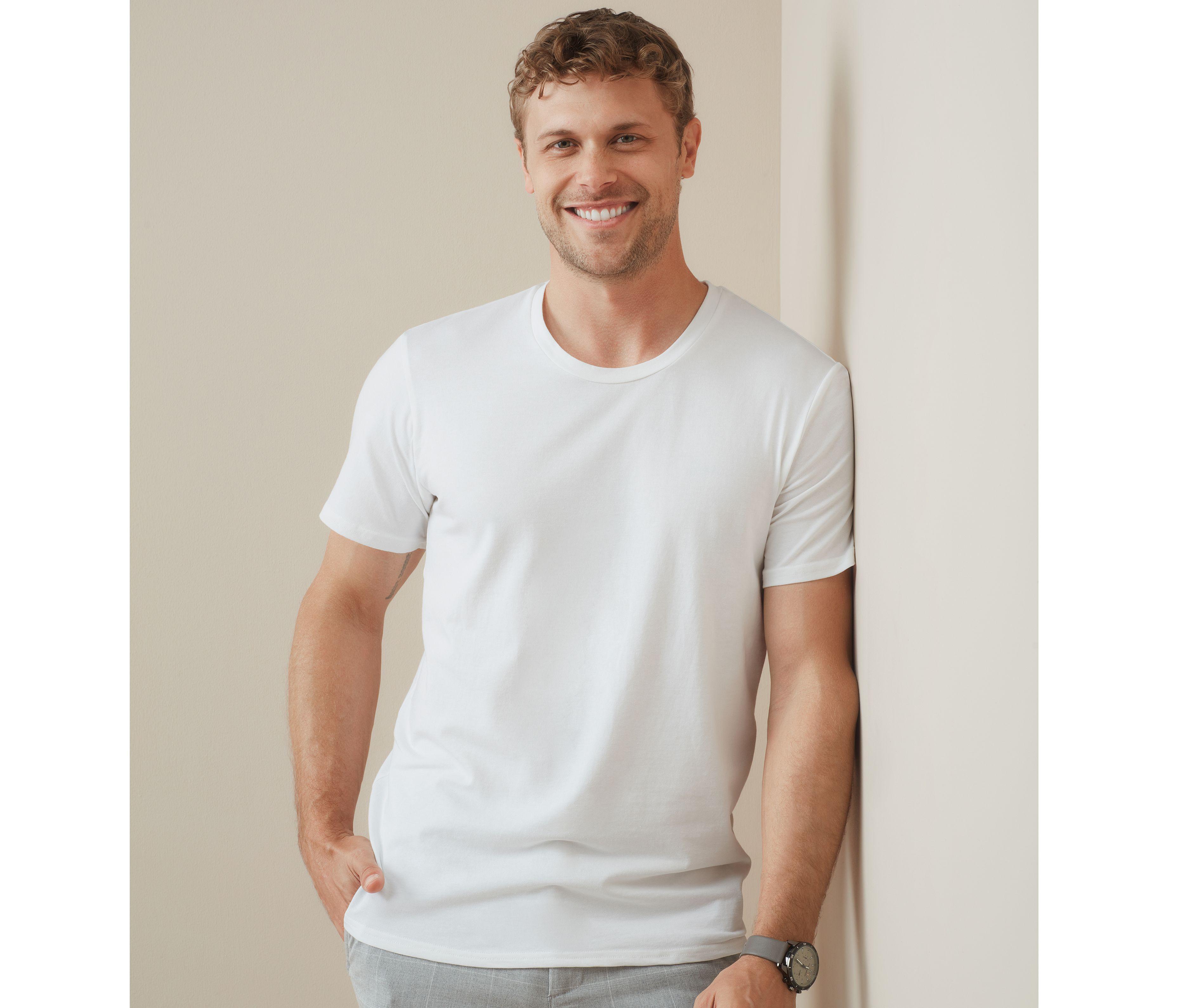Tee-shirt homme col rond