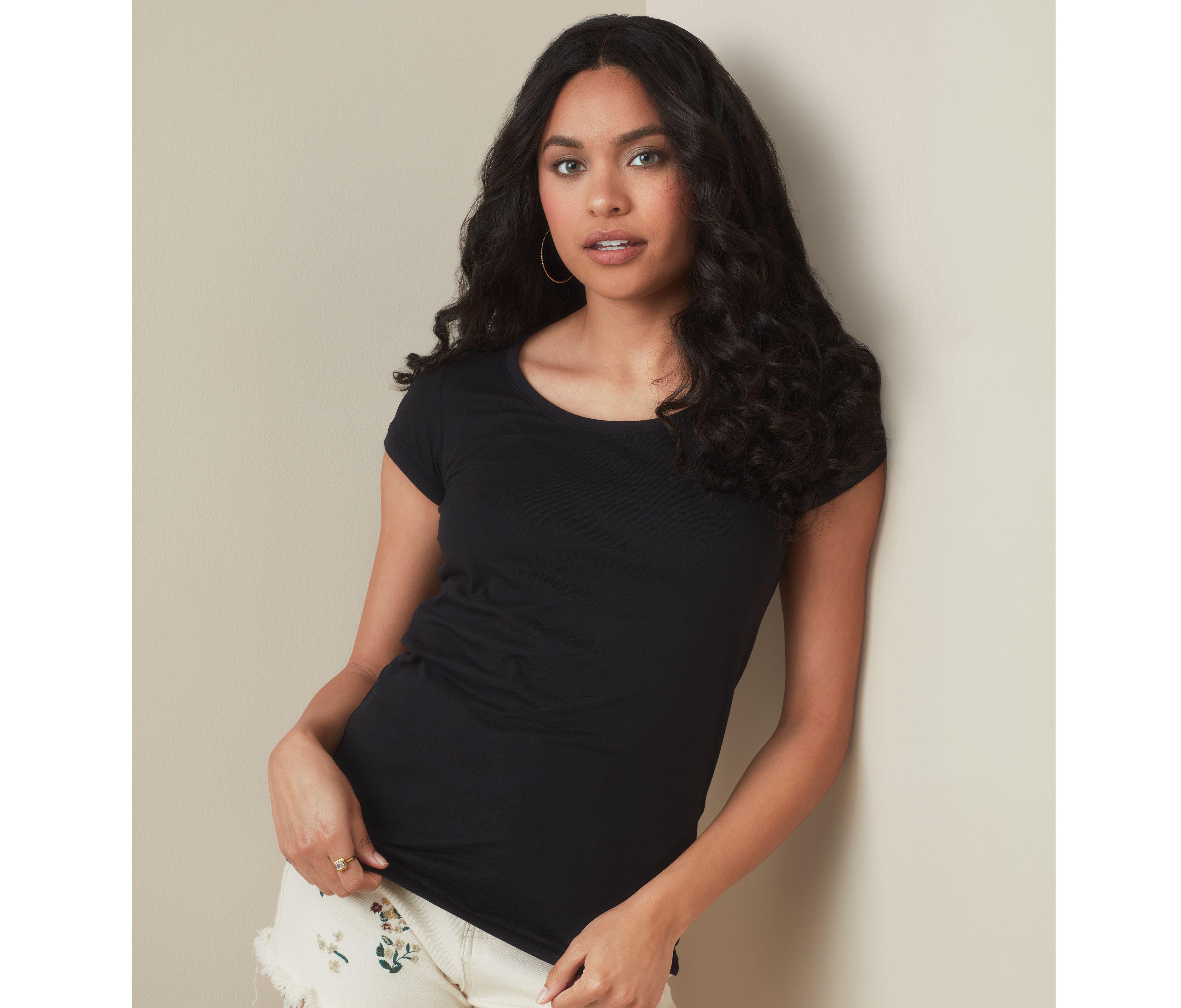 Tee-shirt femme col rond