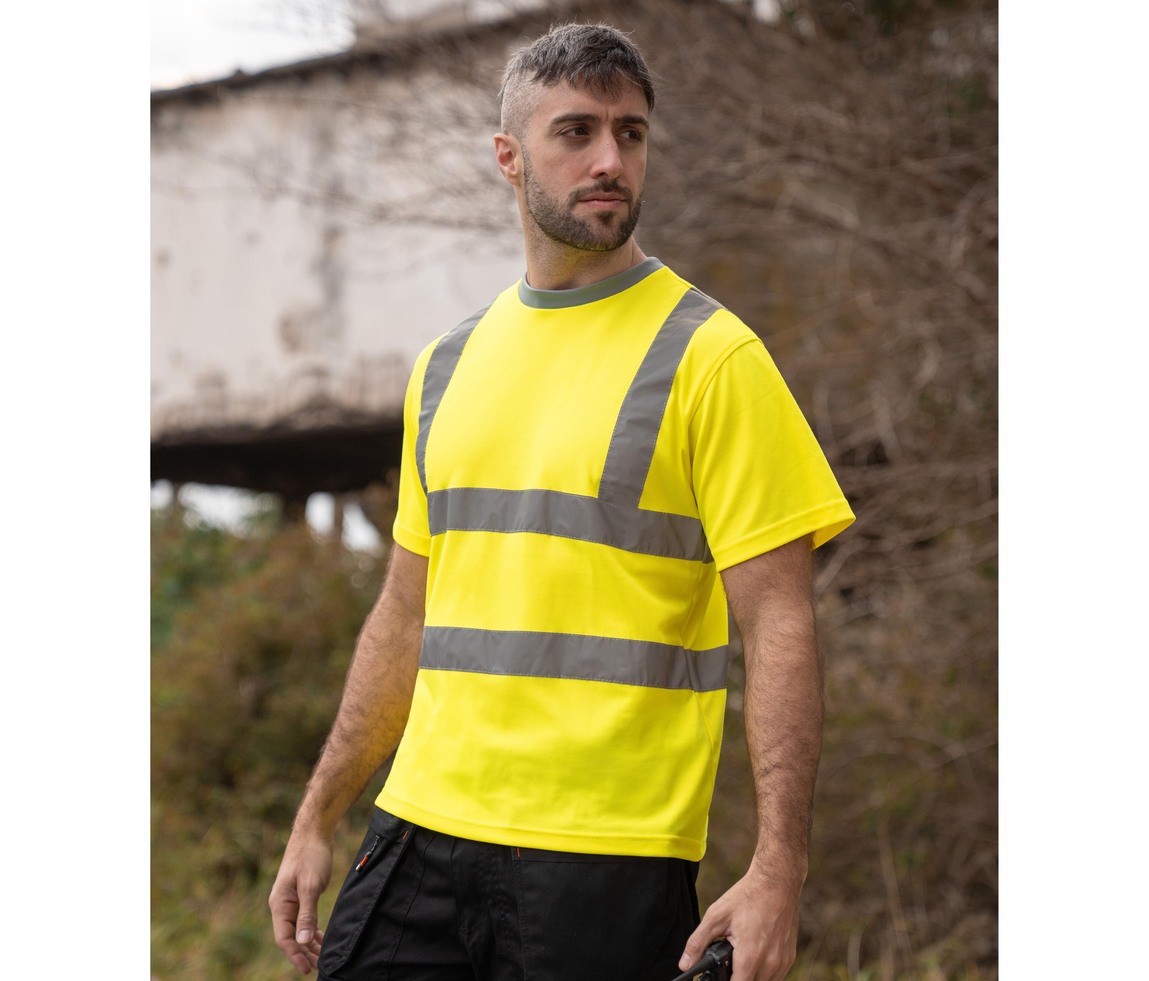 Tee-shirt polycoton de sécurité