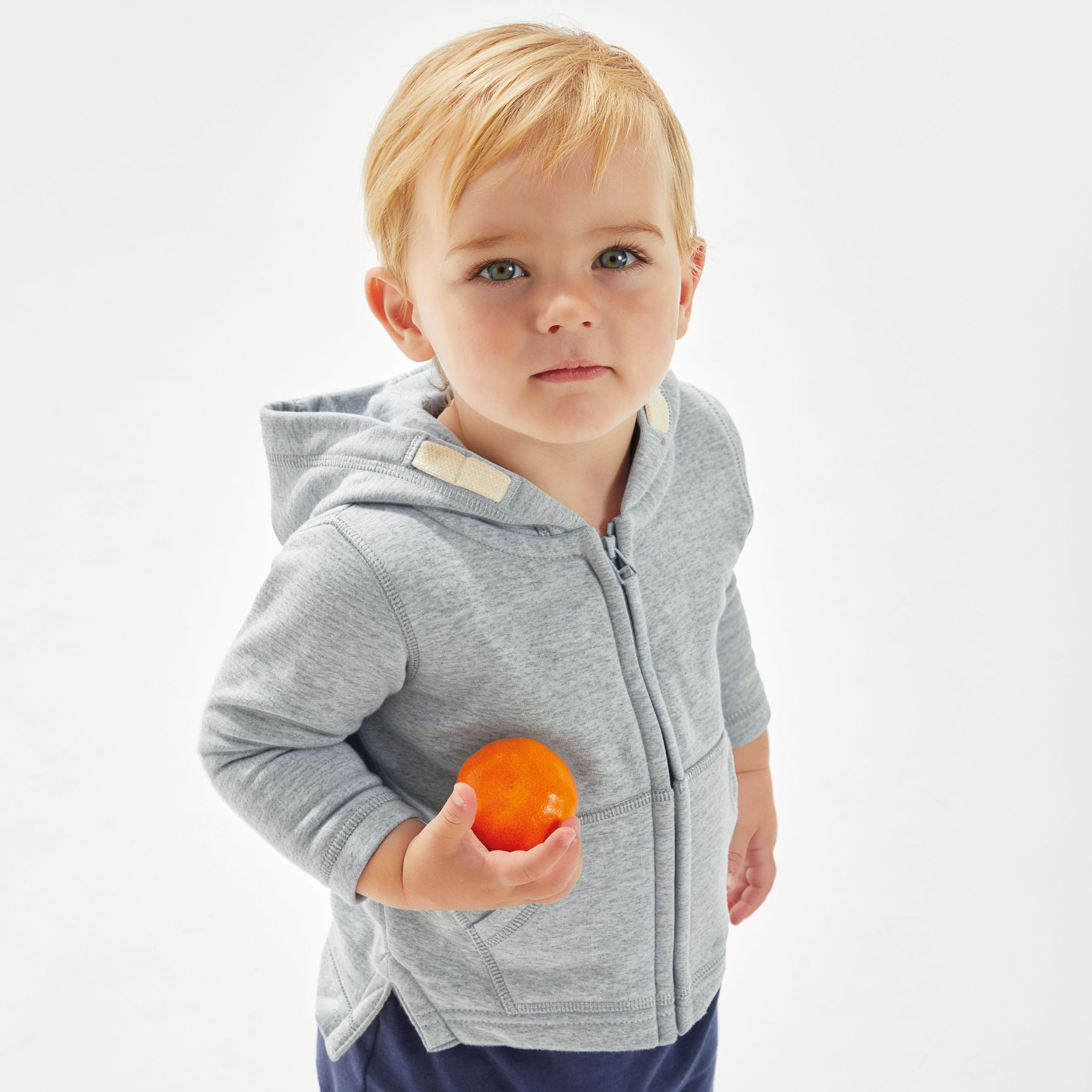 Sweat zippé à capuche