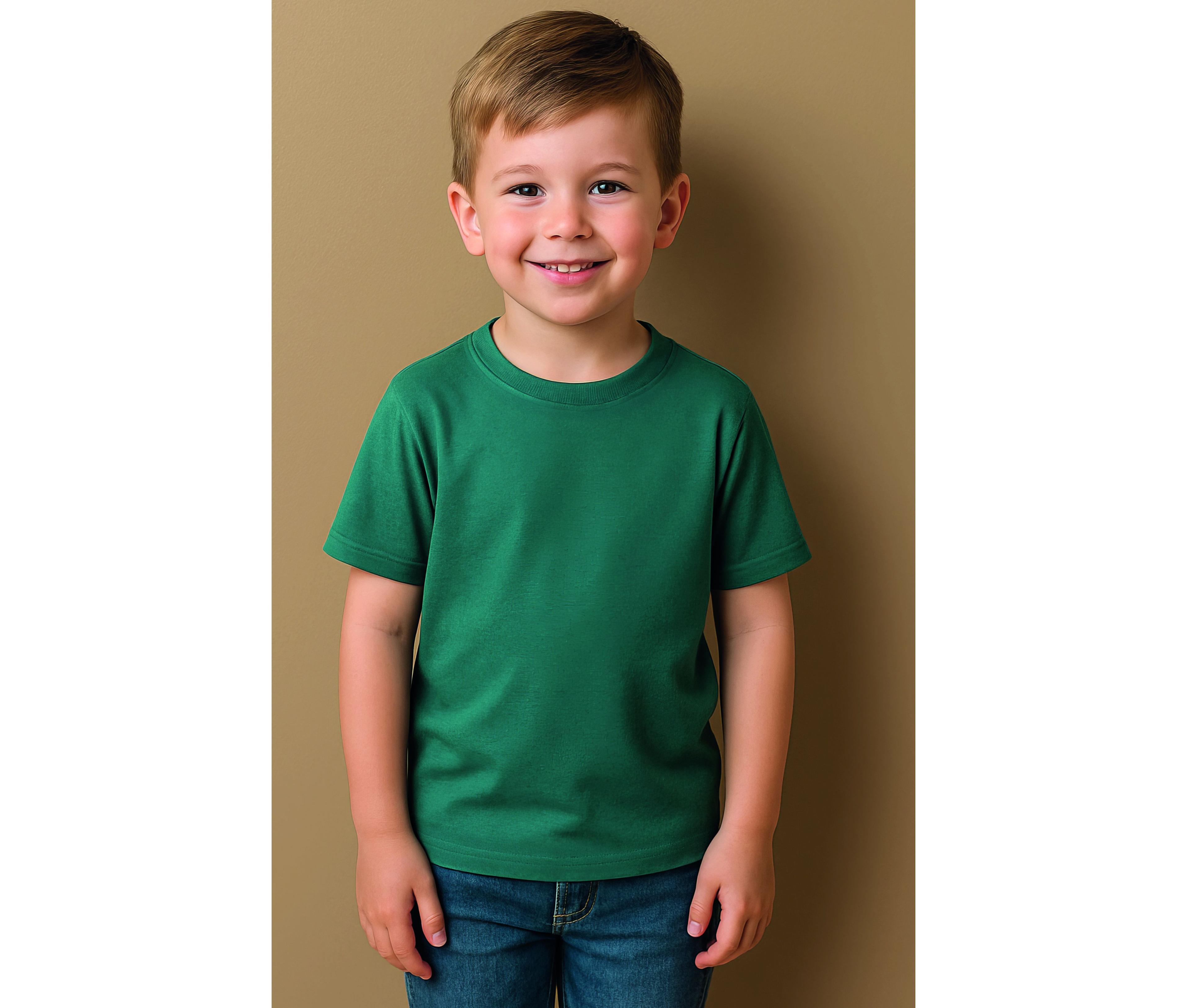 Tee-shirt col rond pour enfants