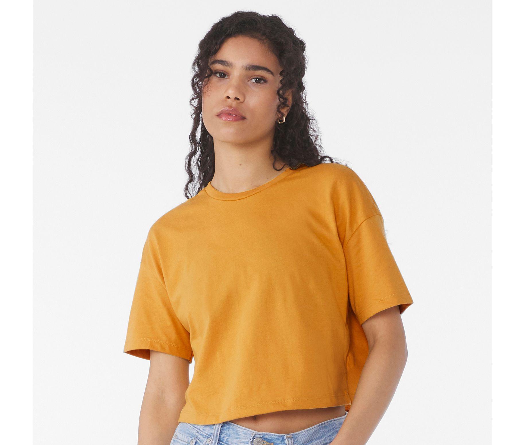Tee-shirt court femme