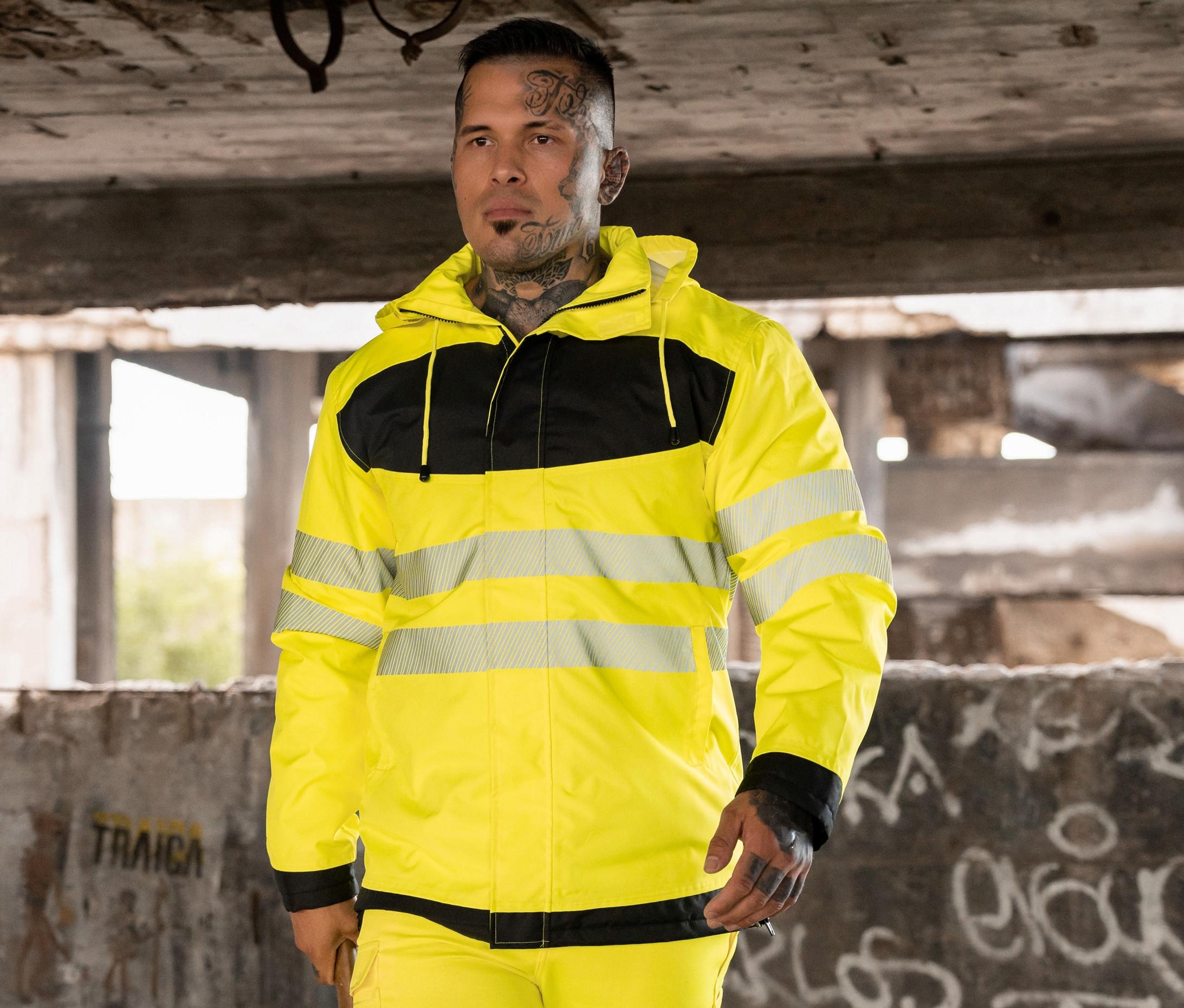 Parka haute visibilité