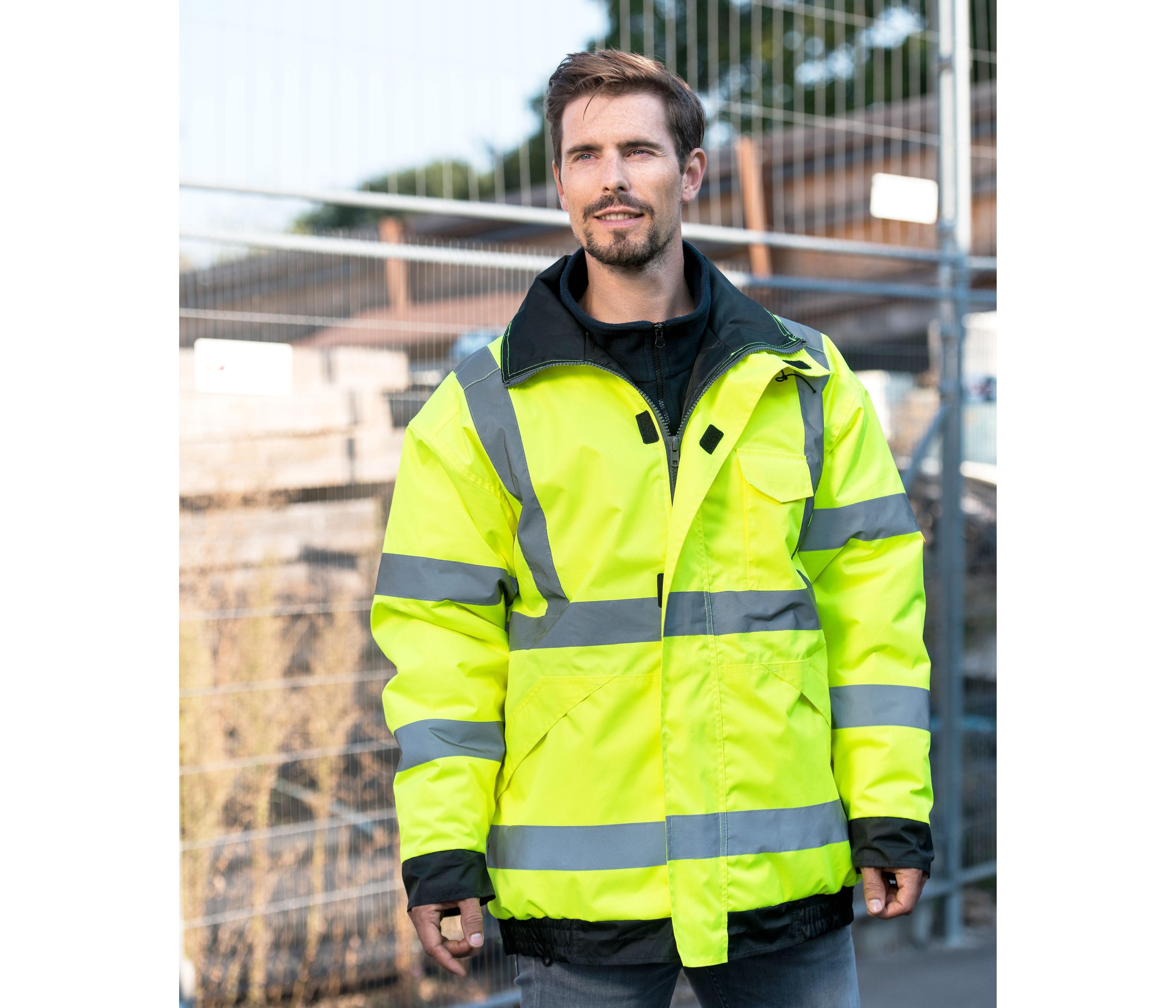 Parka haute visibilité