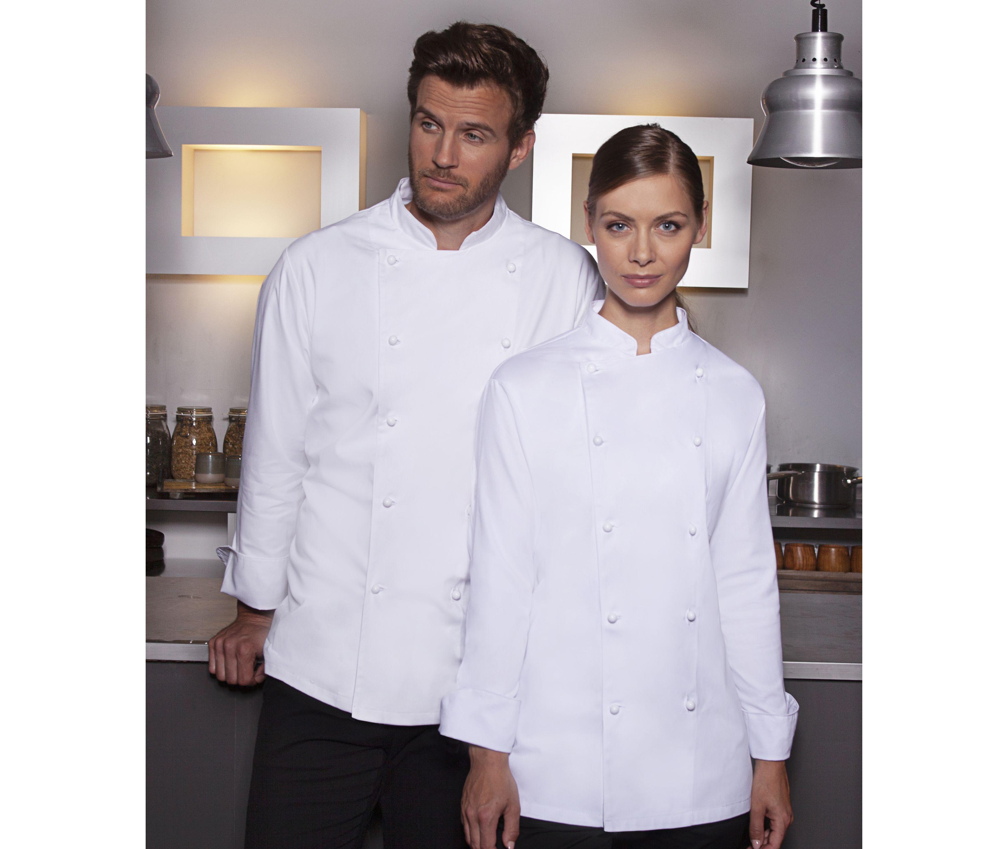 Veste de cuisinier unisexe