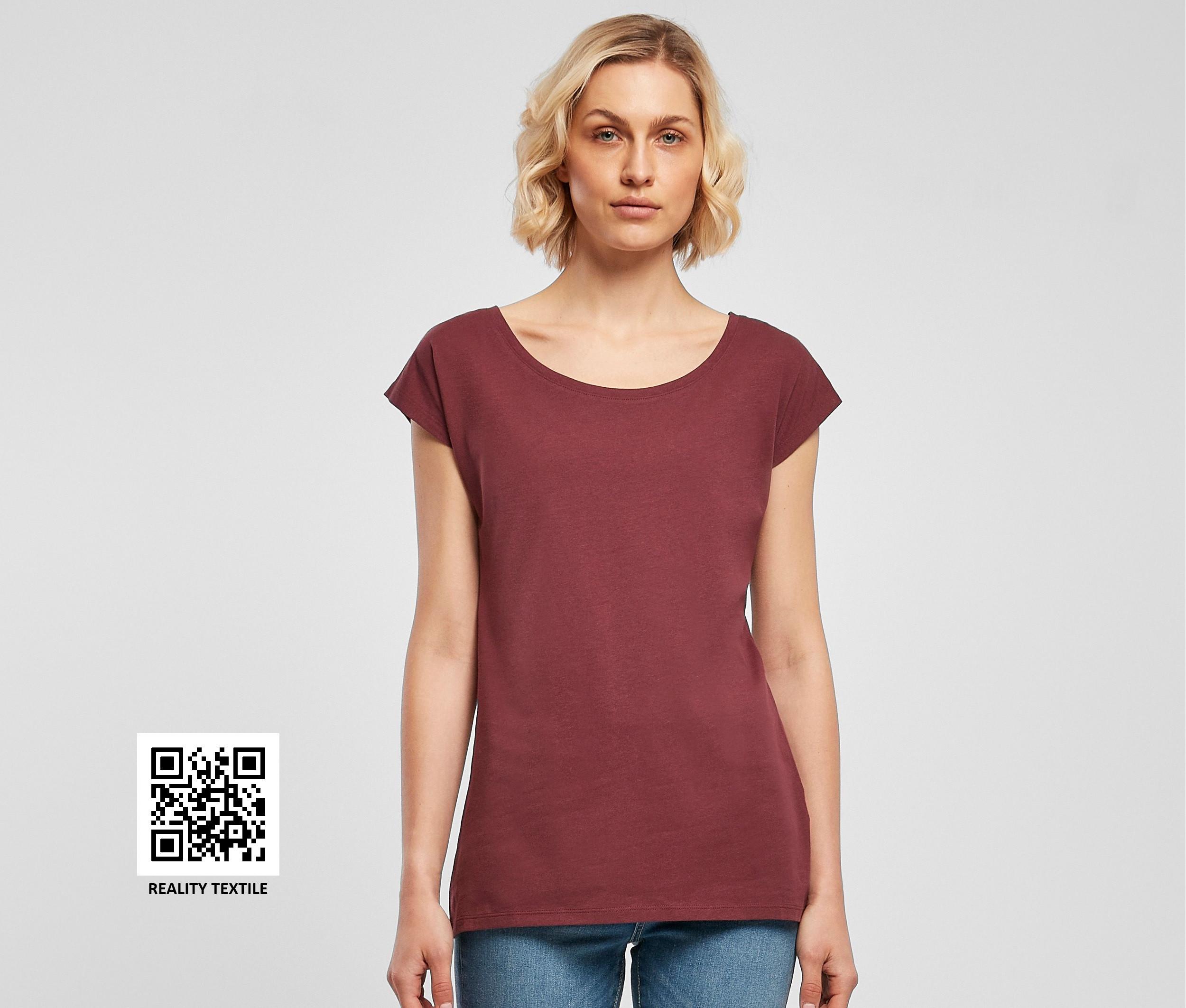 Tee-shirt encolure large