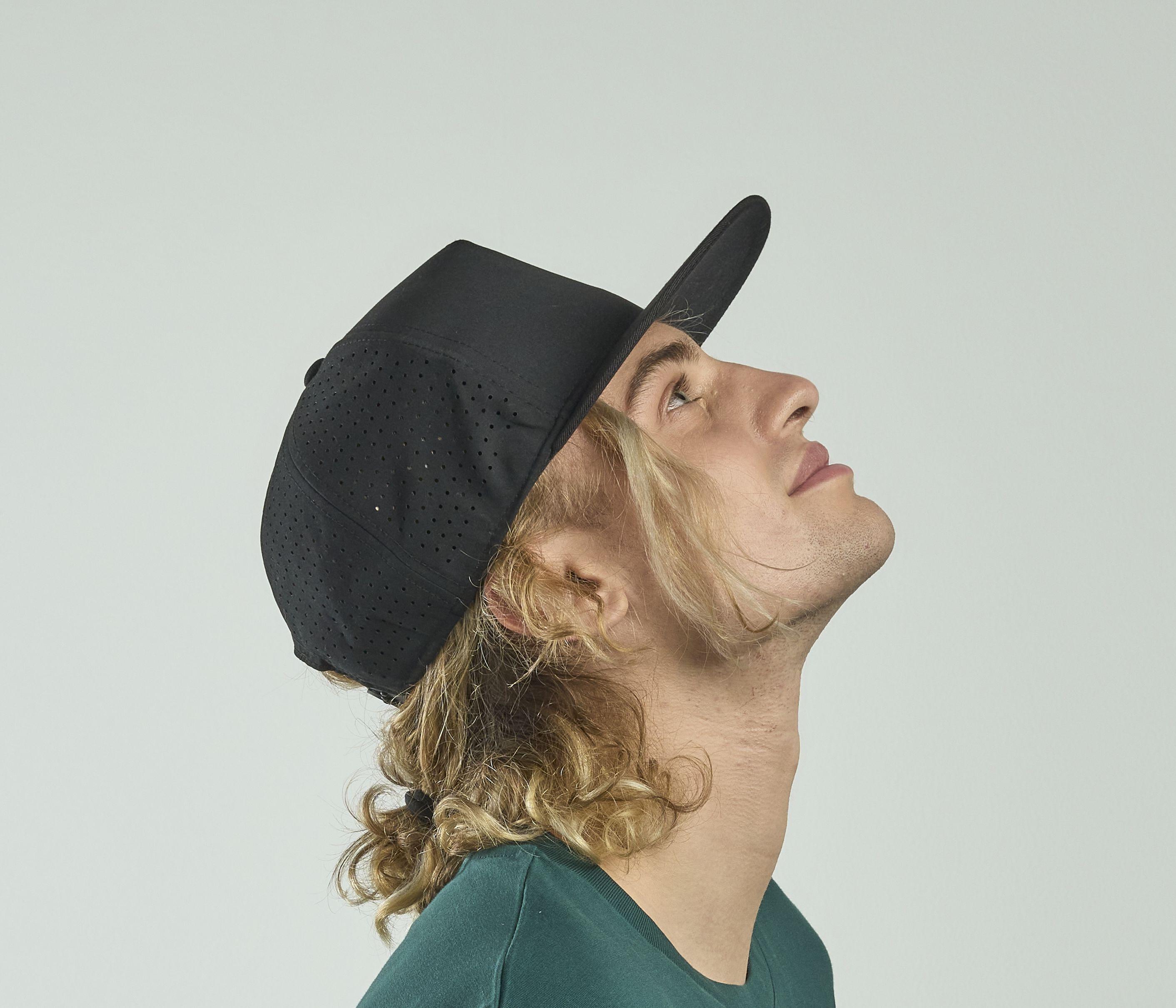 Casquette visière plate en polyester recyclé