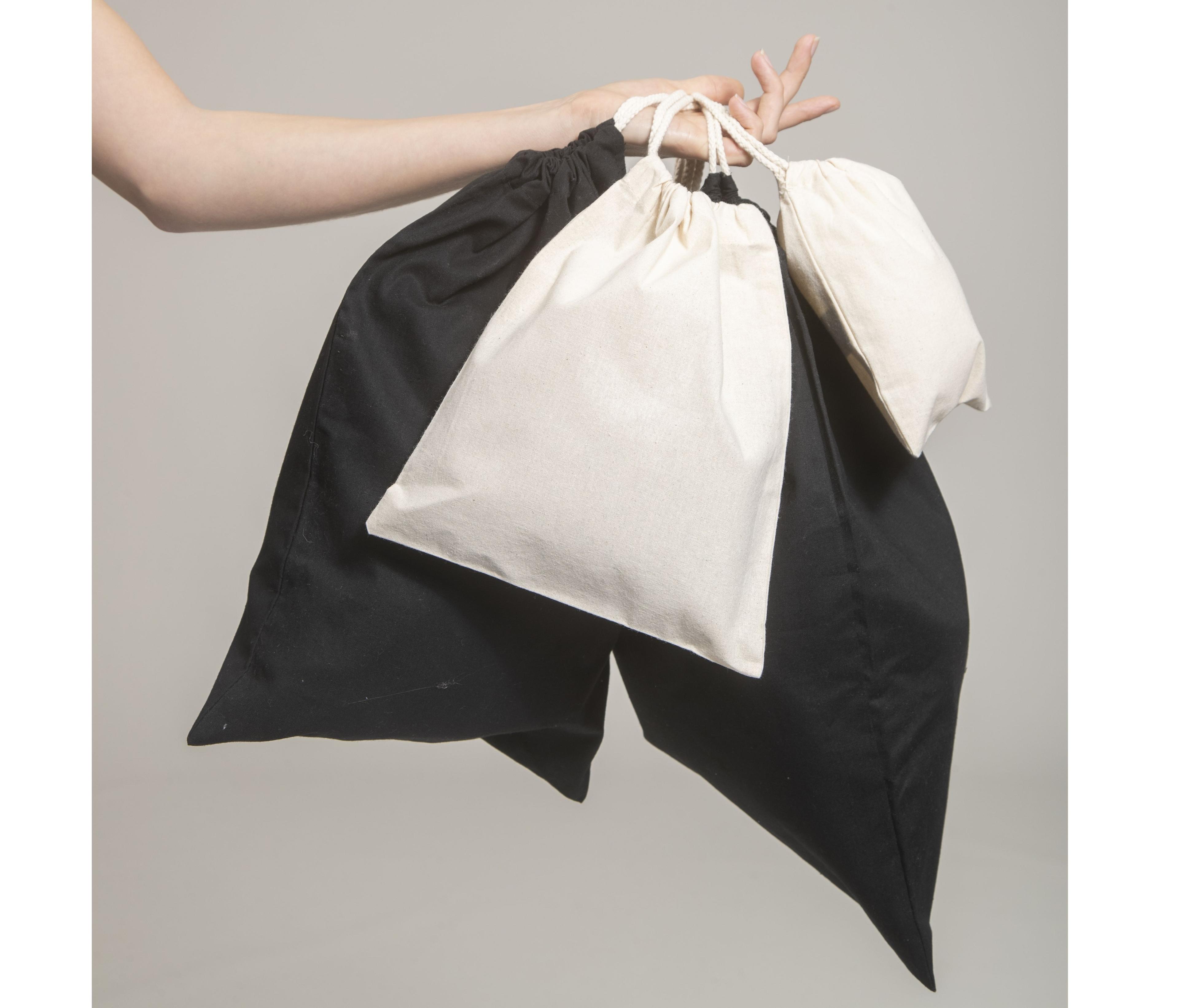 Petits sacs en coton recyclé
