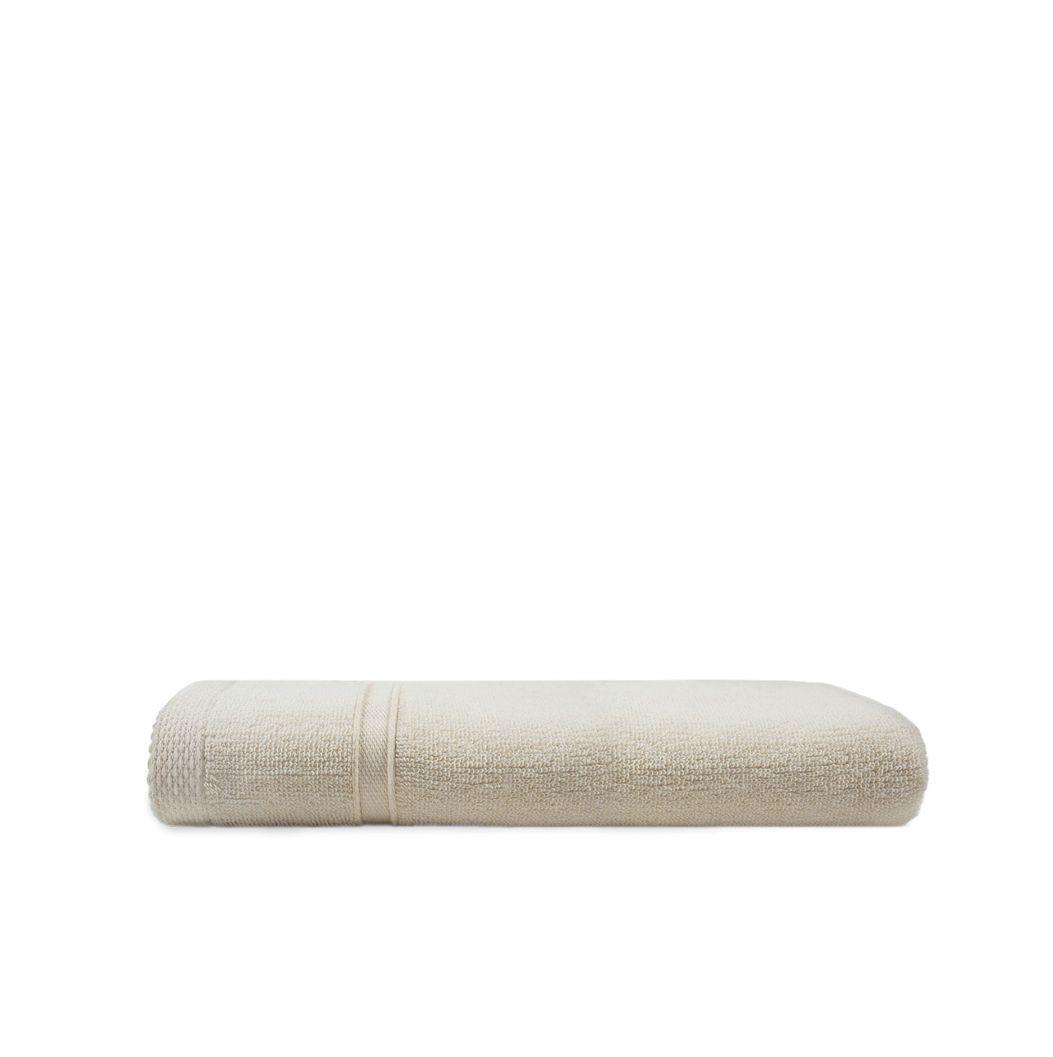 Serviette de bain en coton et polyester recyclé
