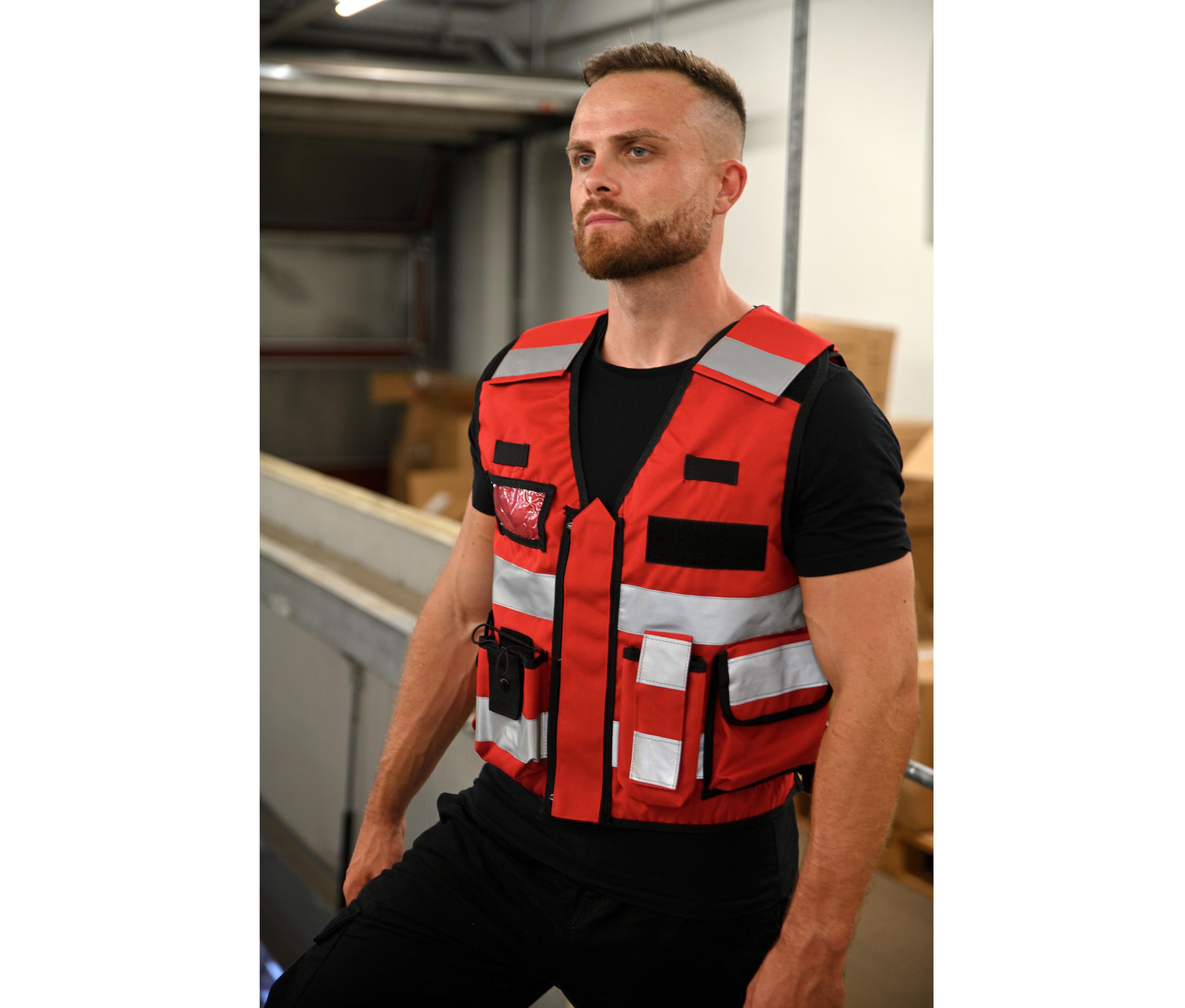 Gilet avec visibilité augmentée