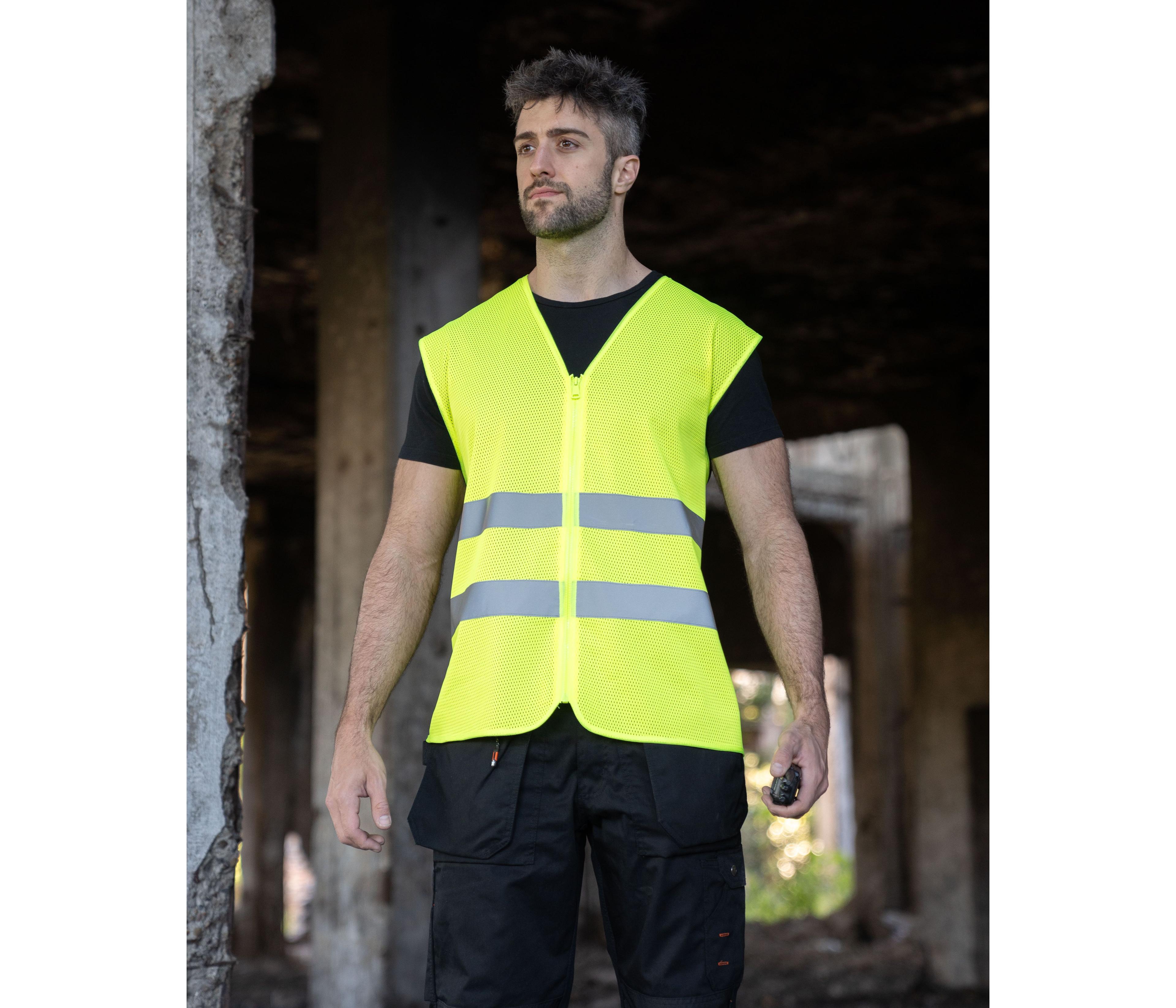 Gilet de sécurité maille filet