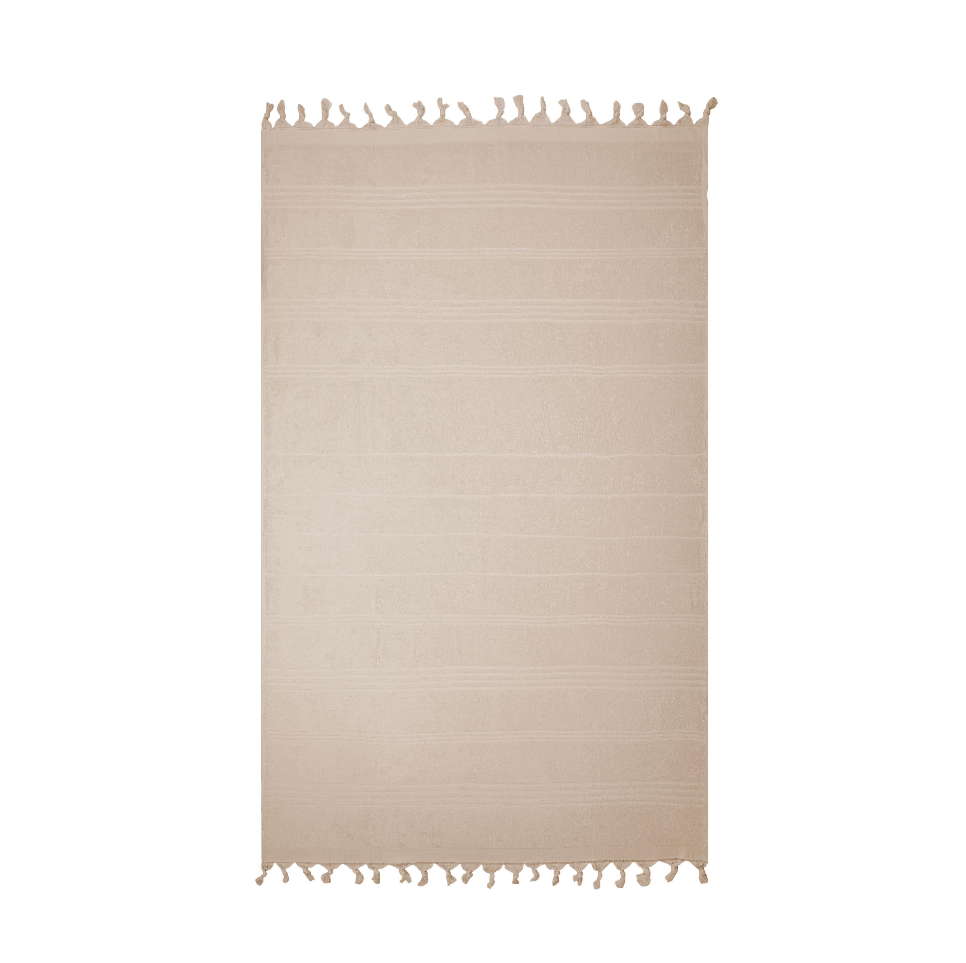 Fouta en éponge