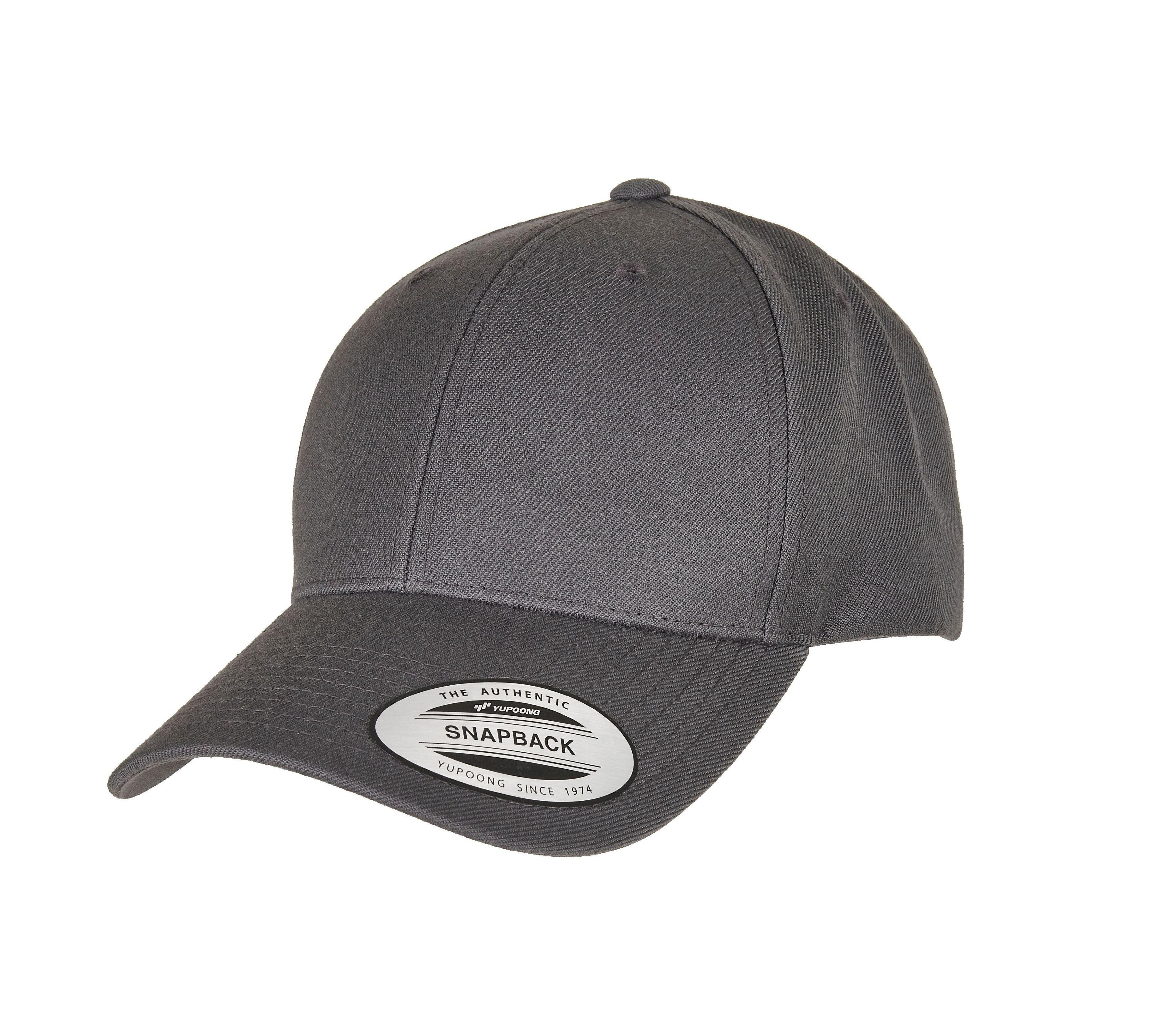 Casquette snapback visière incurvée