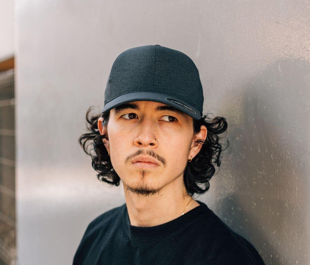 Casquette baseball cendrée