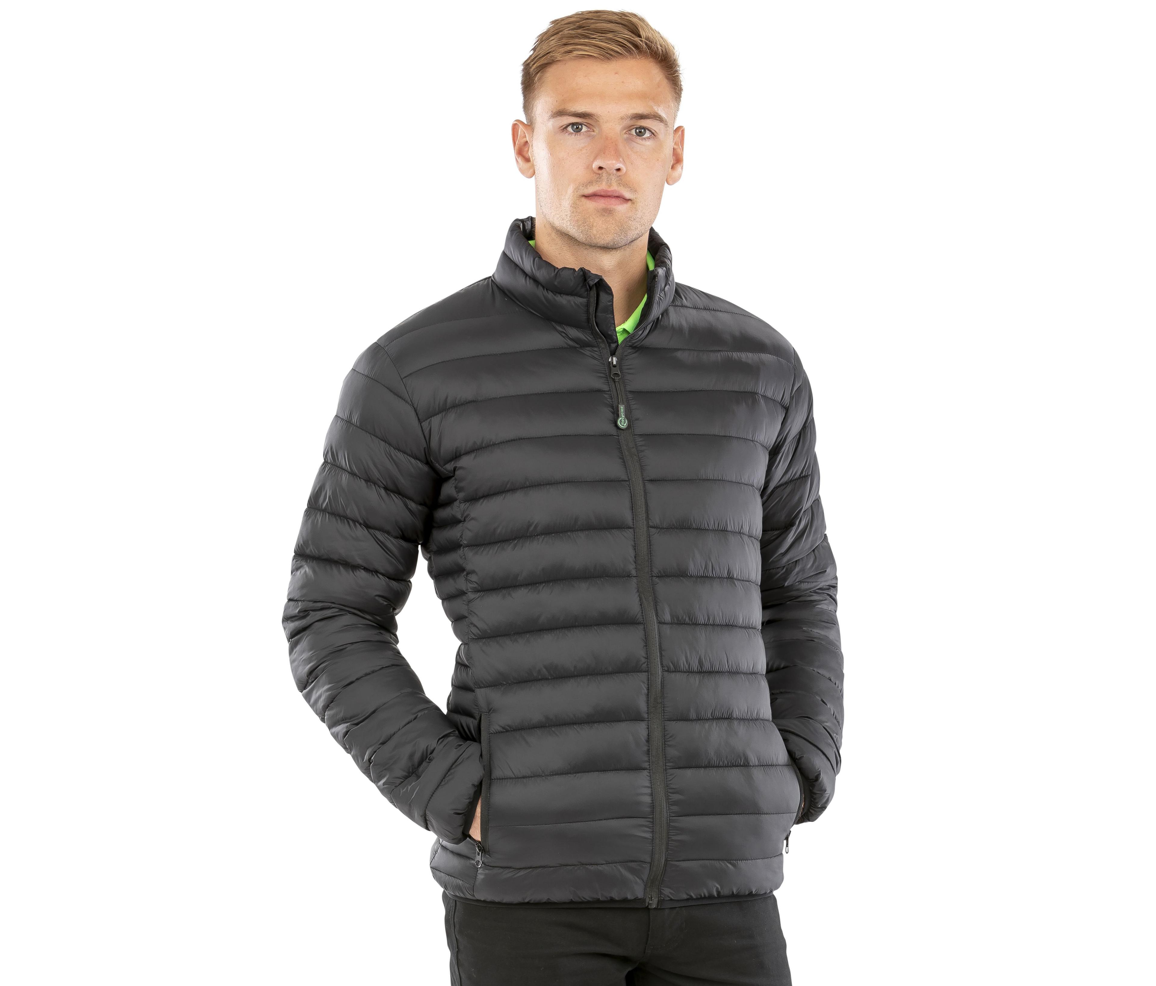 Doudoune en nylon et polyester recyclés