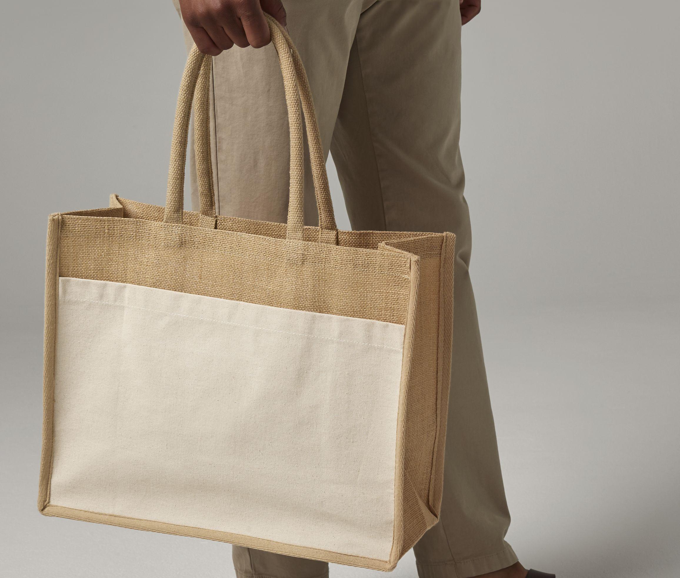 Sac shopping avec poche
