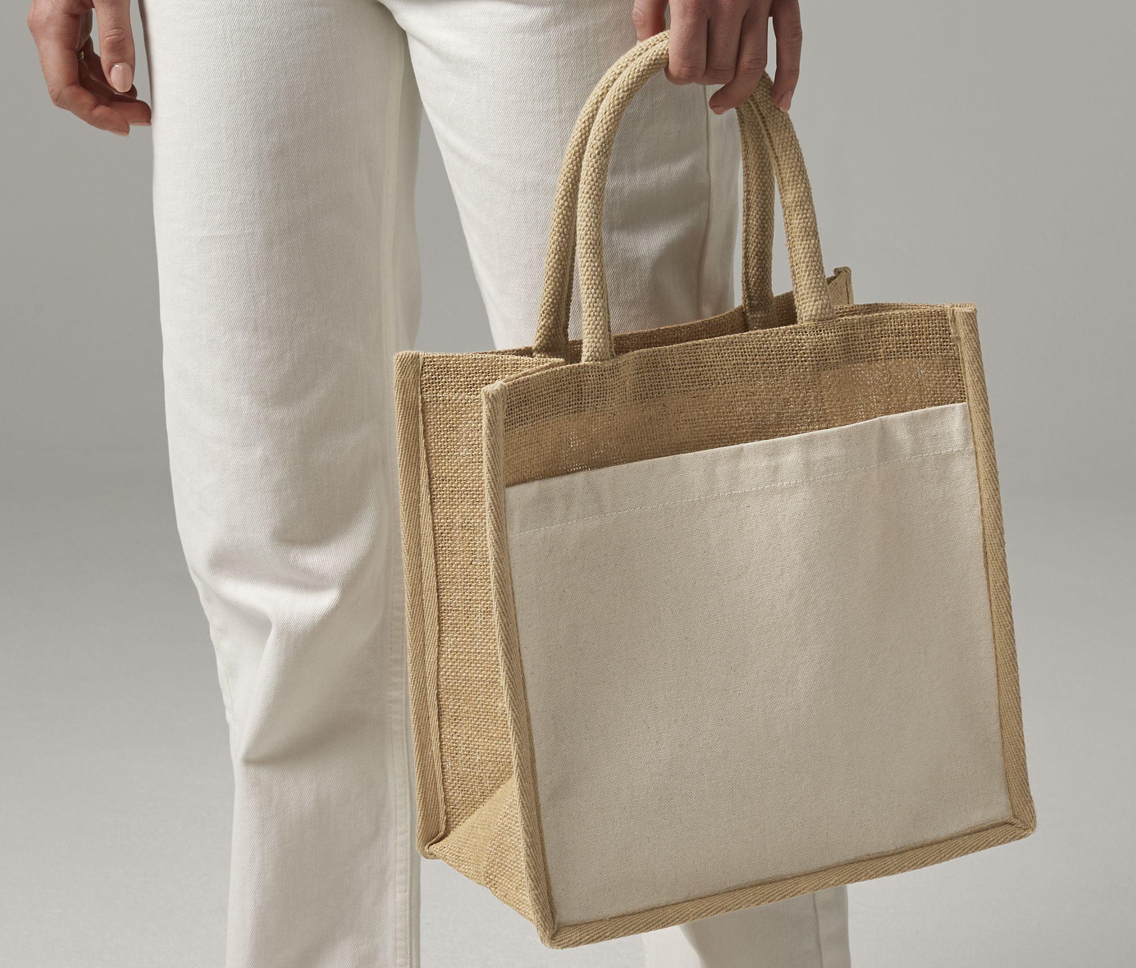 Petit sac shopping avec poche