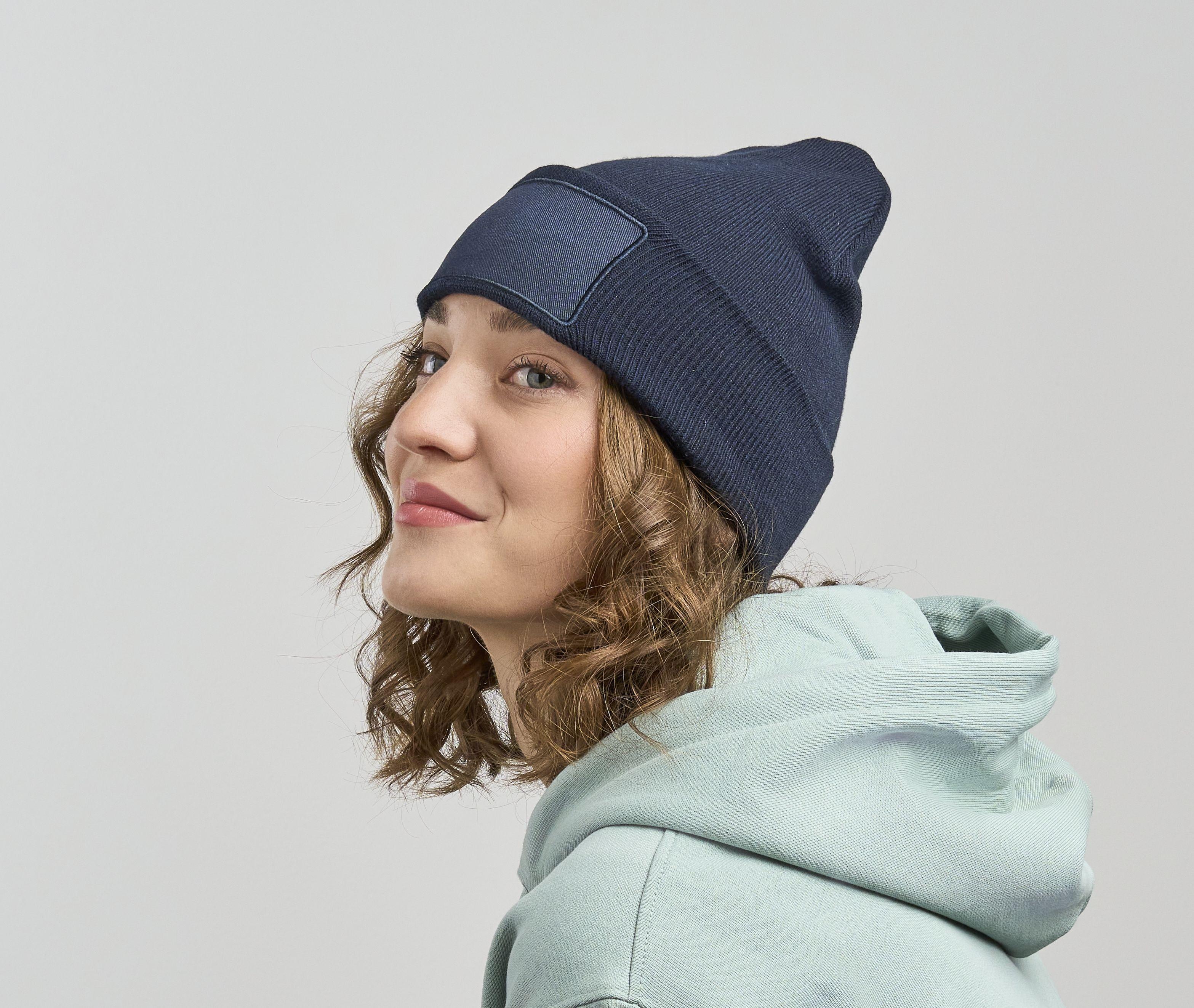 Bonnet avec patch