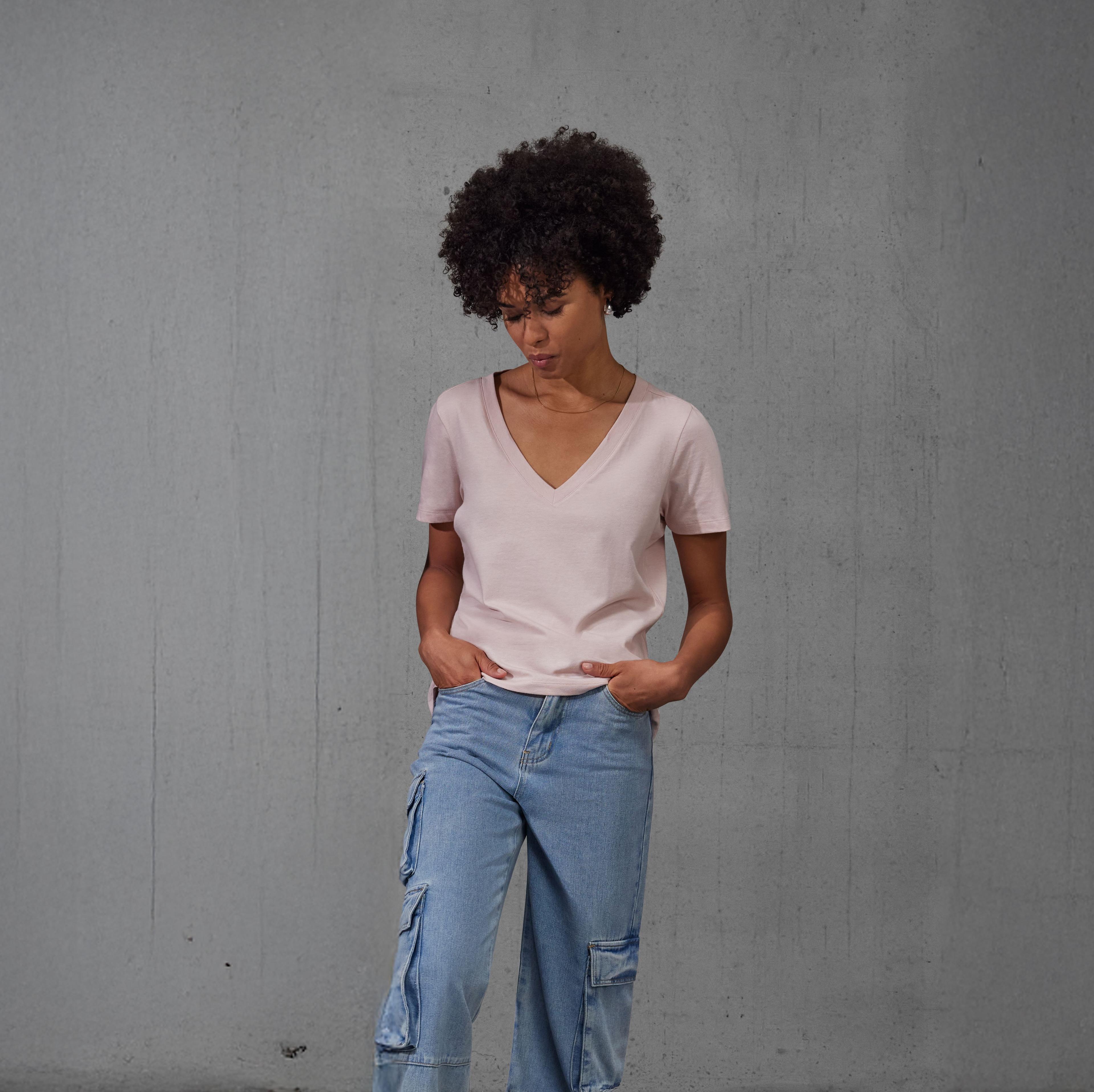 Tee-shirt femme col V 150
