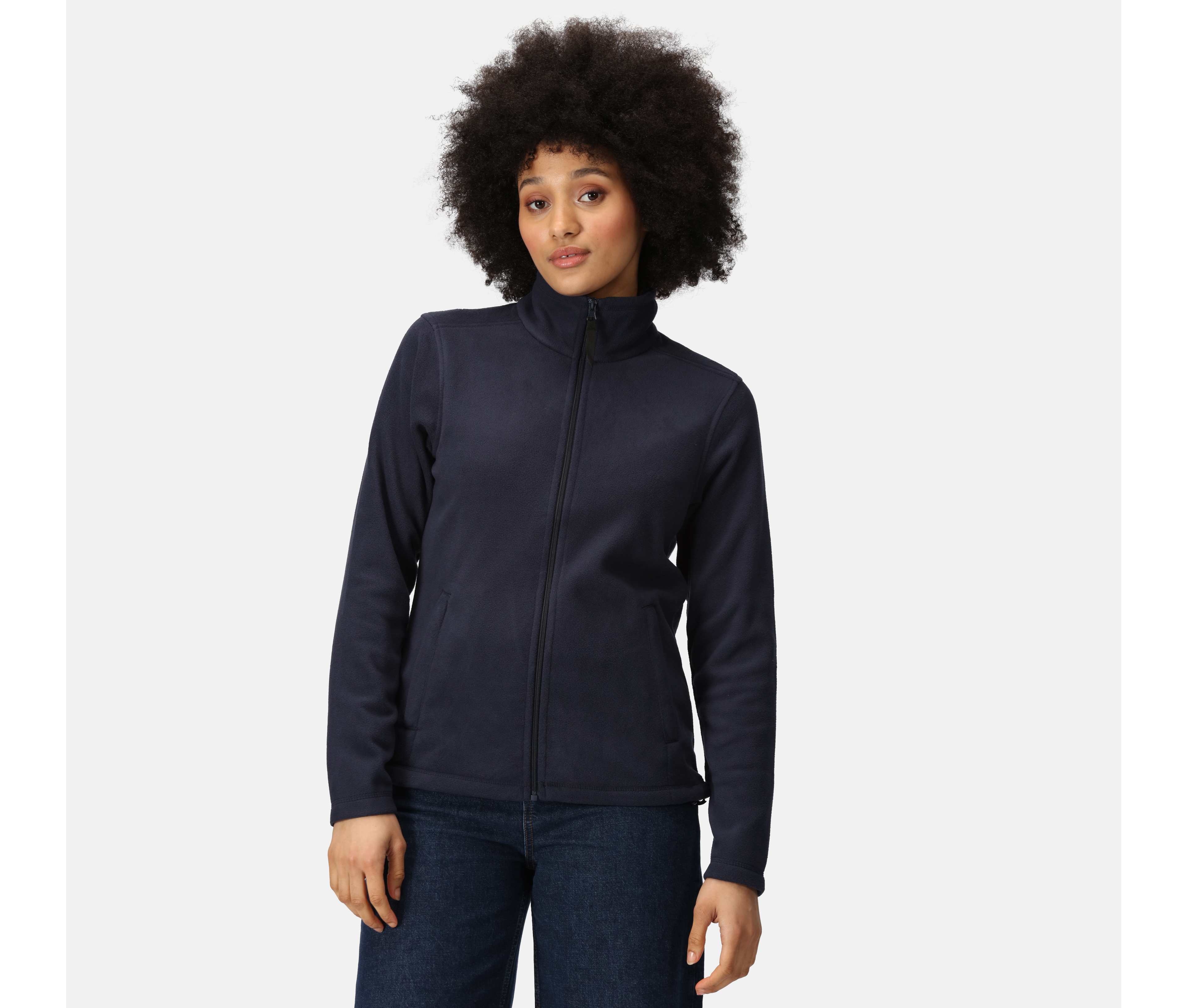 Veste micropolaire femme zippée