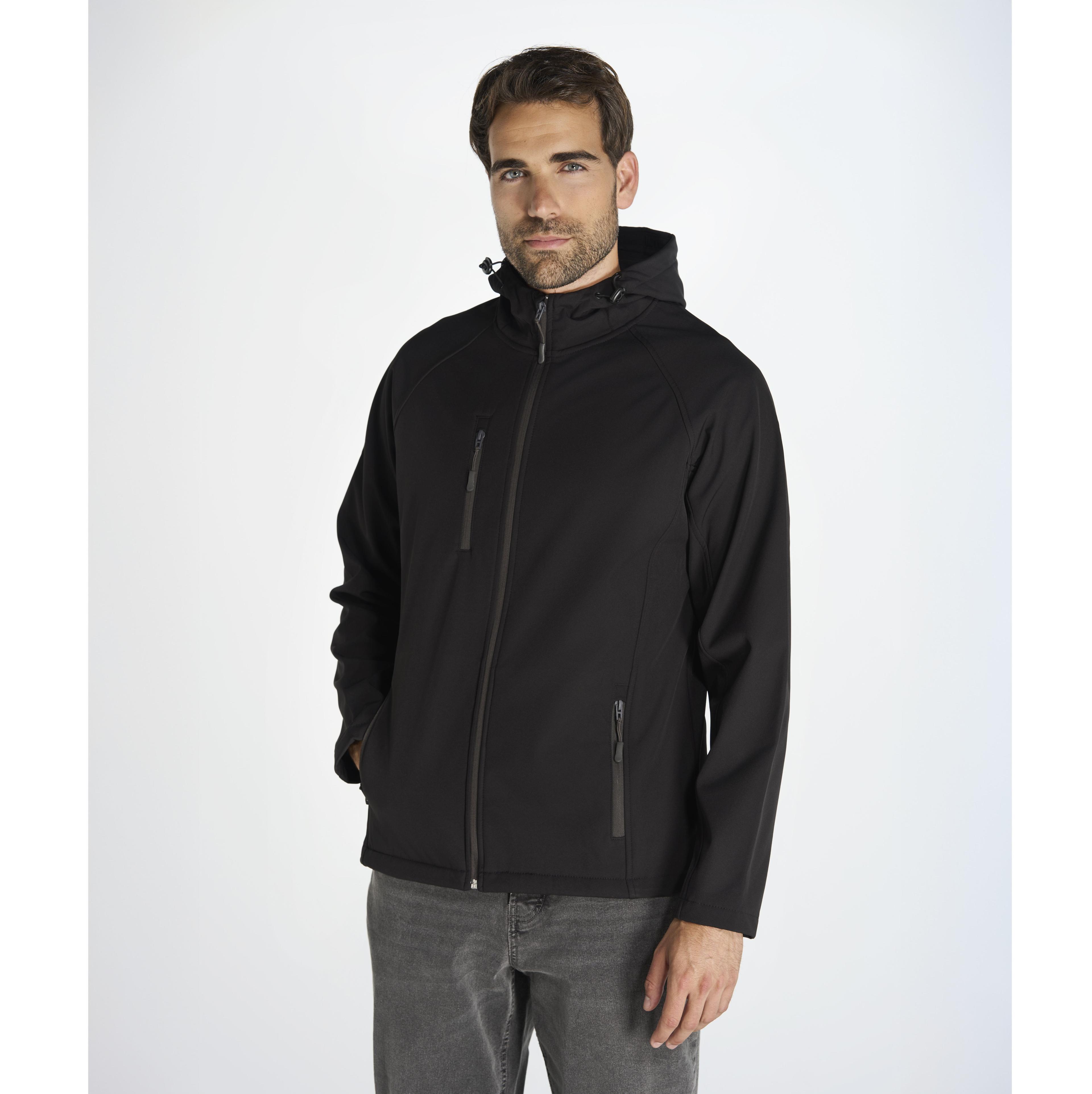 Softshell à capuche