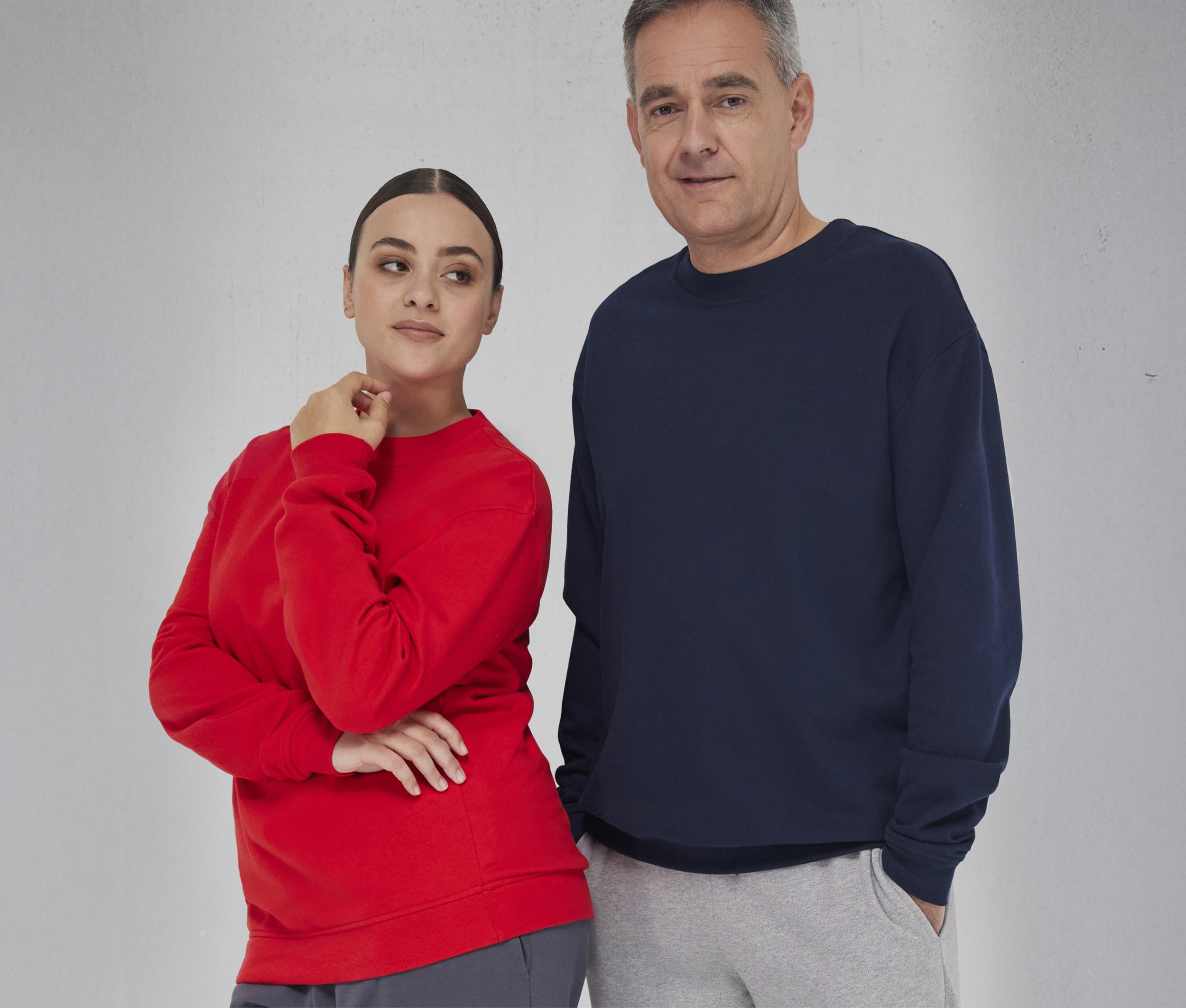 Sweat col rond unisexe