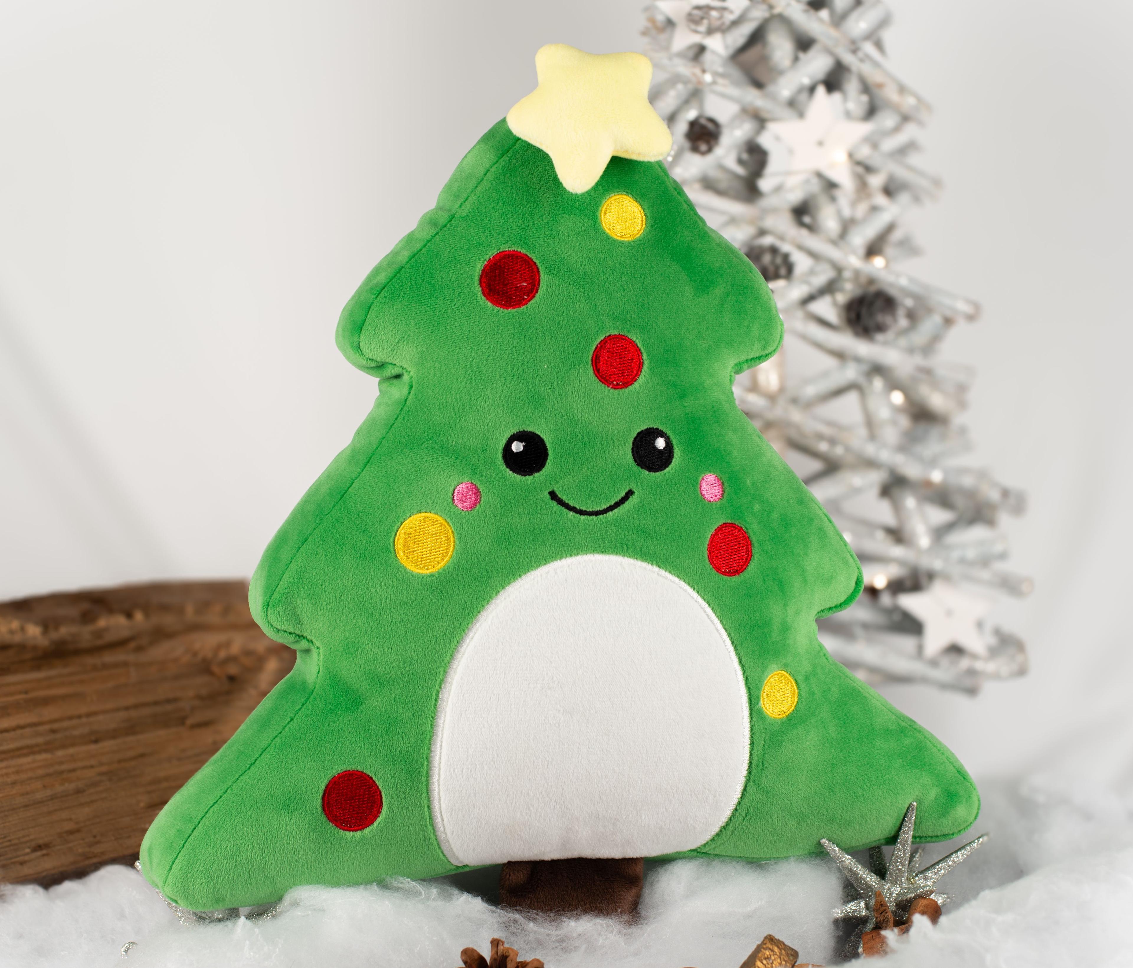 Sapin de noël en peluche