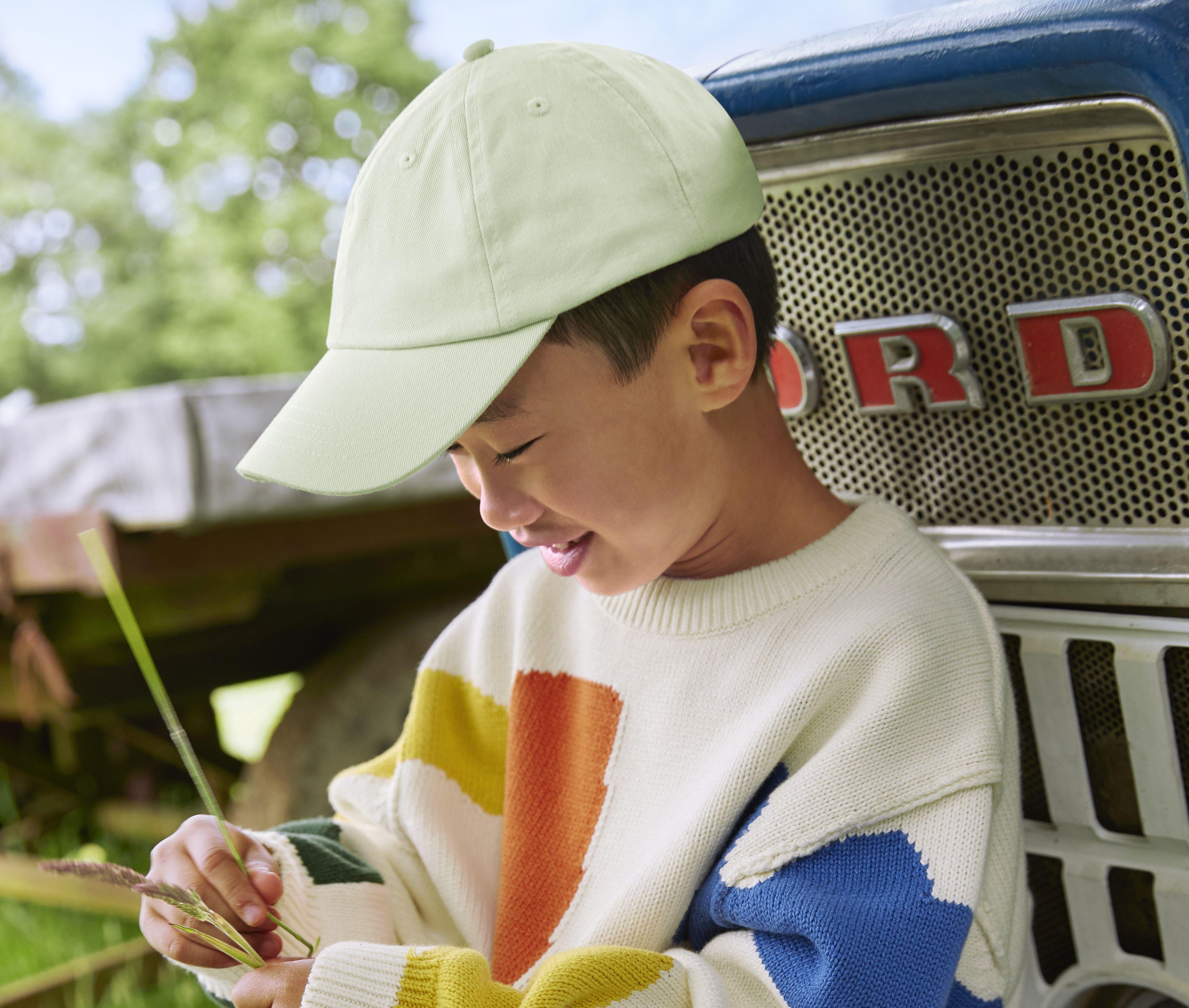 Casquette 6 pans enfant