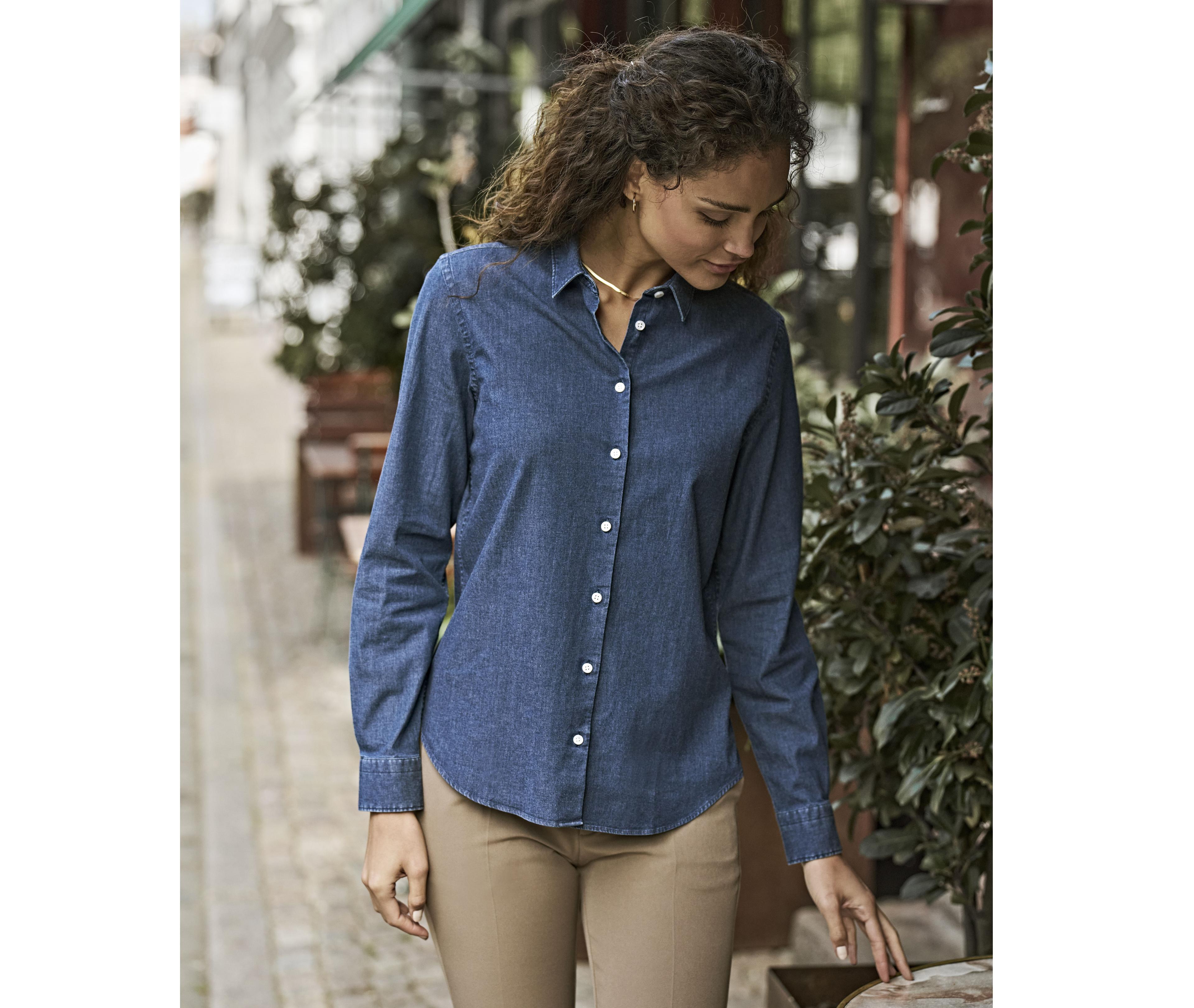 Chemise en jean femme