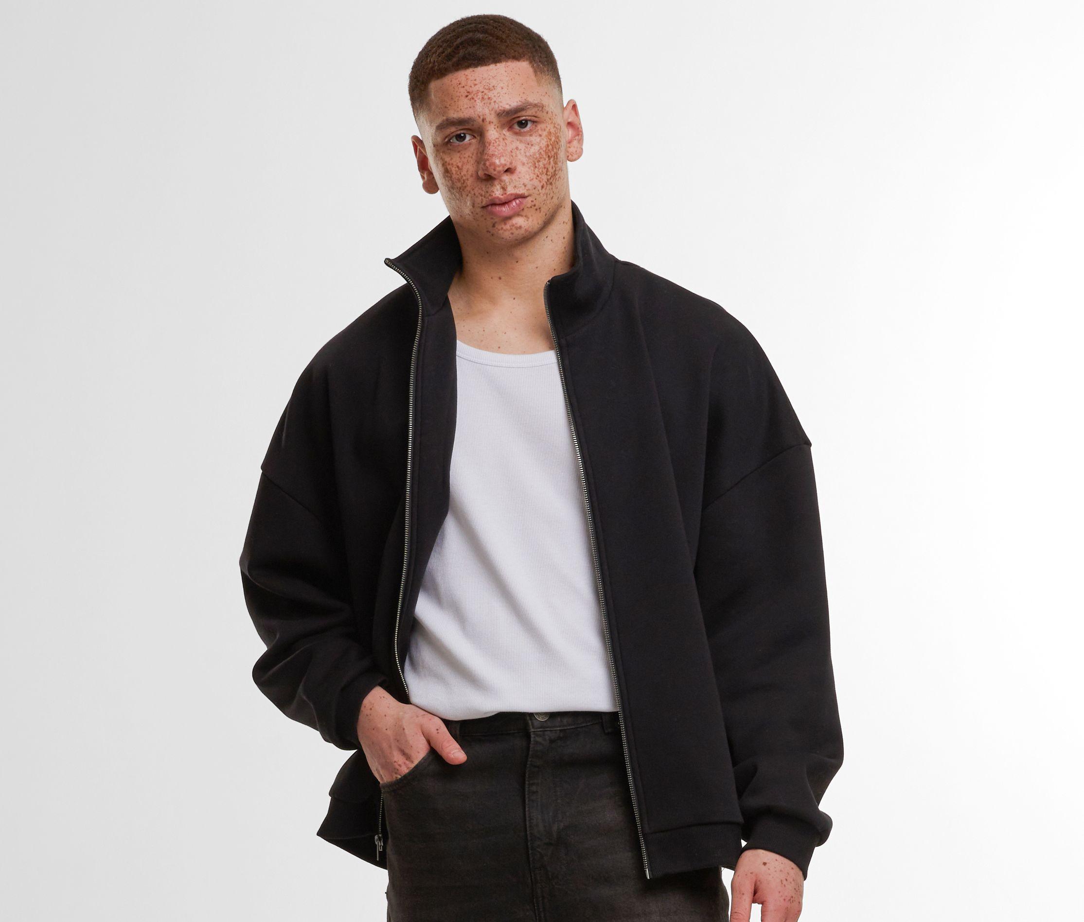 Veste zippée oversize