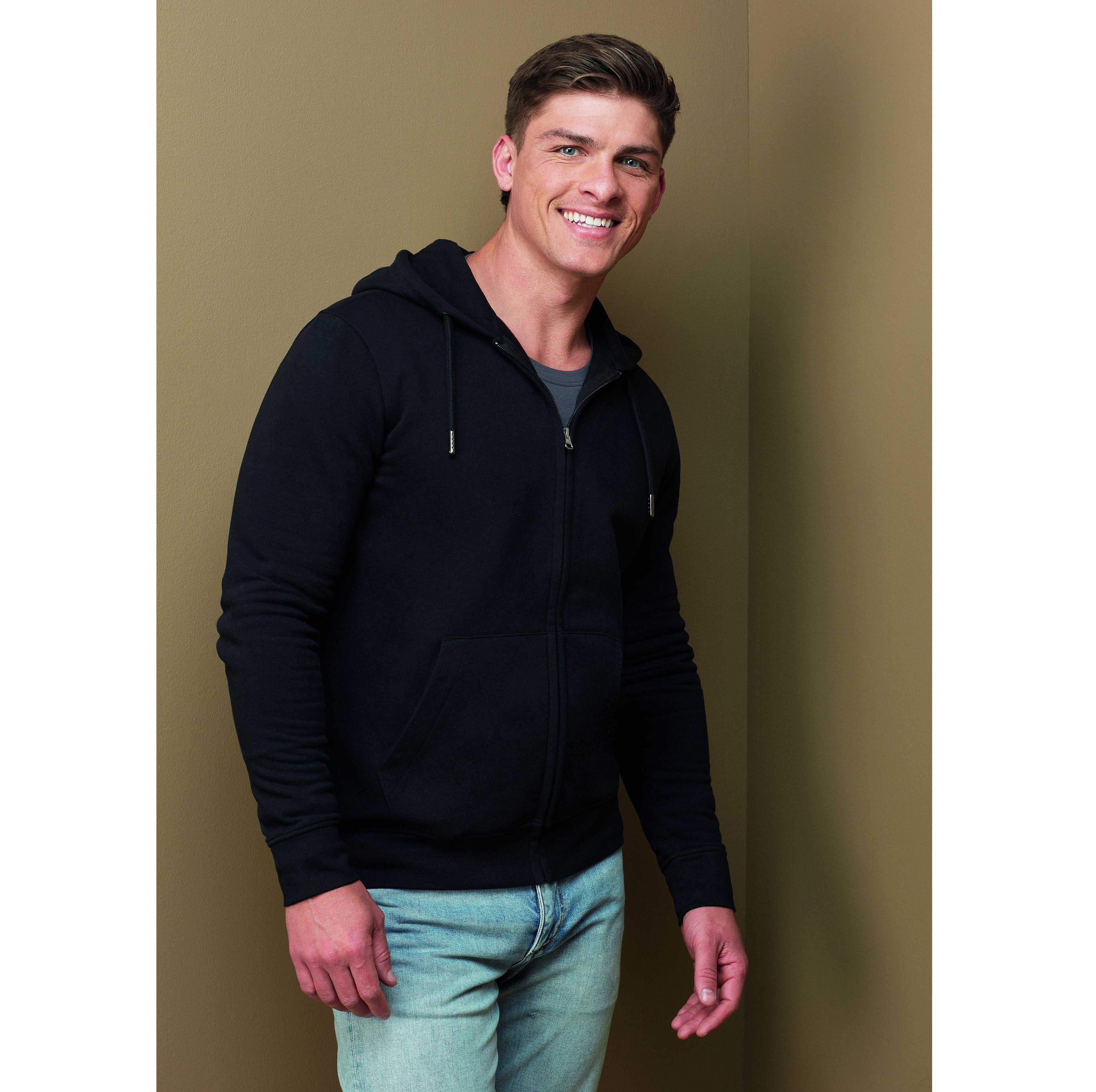 Sweat à capuche zippé