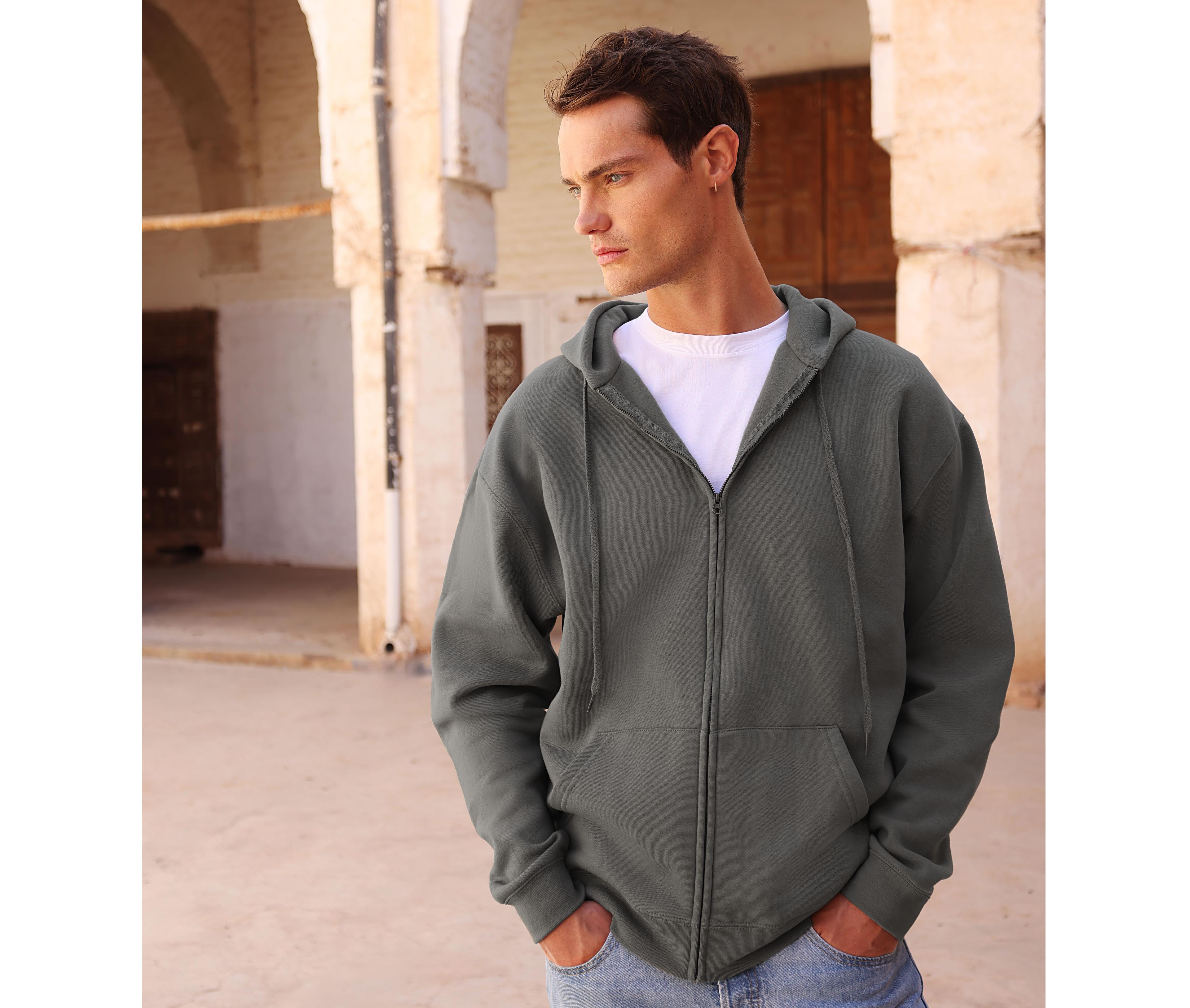 Sweat capuche zippé 300