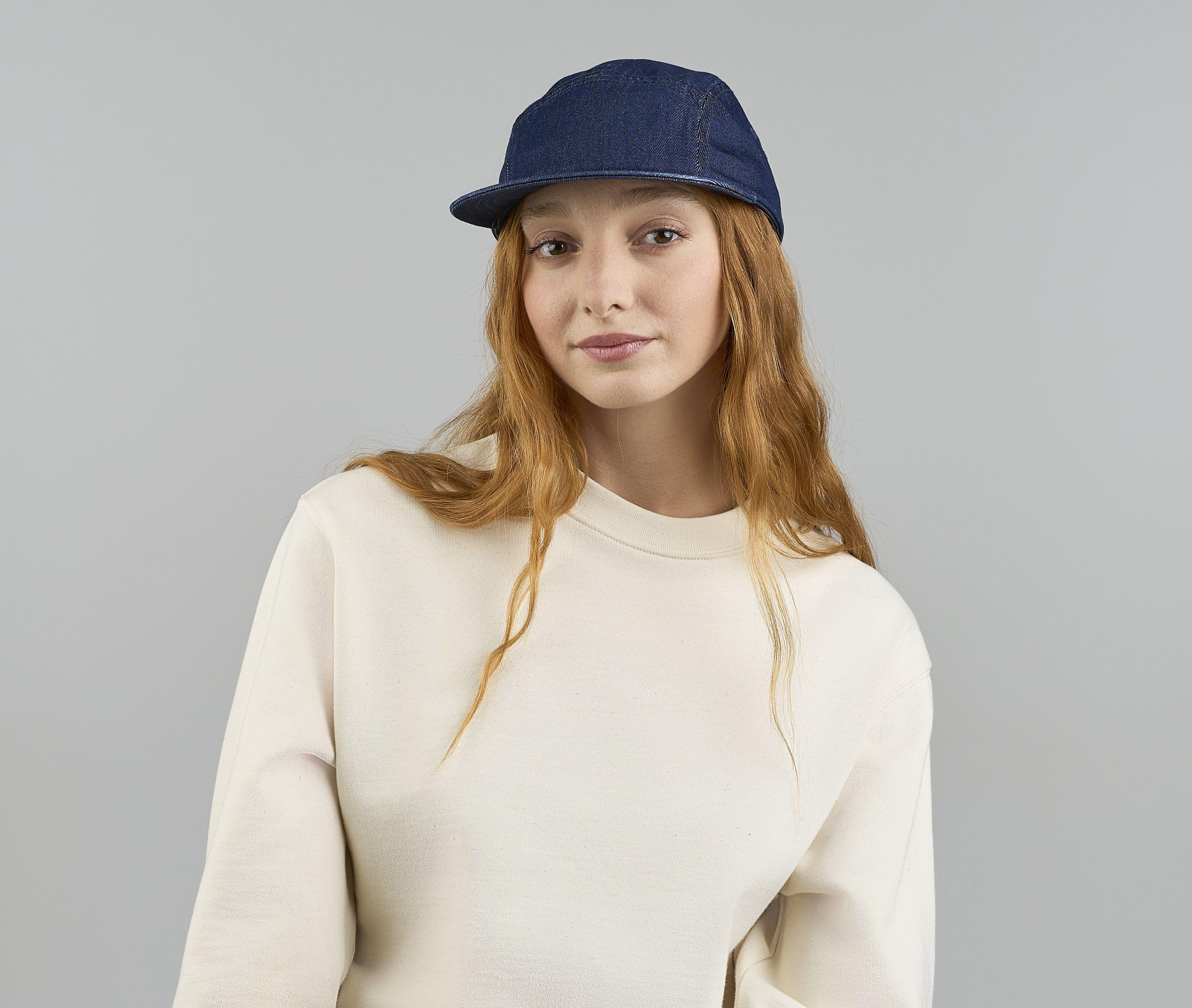 Casquette 5 pans en denim