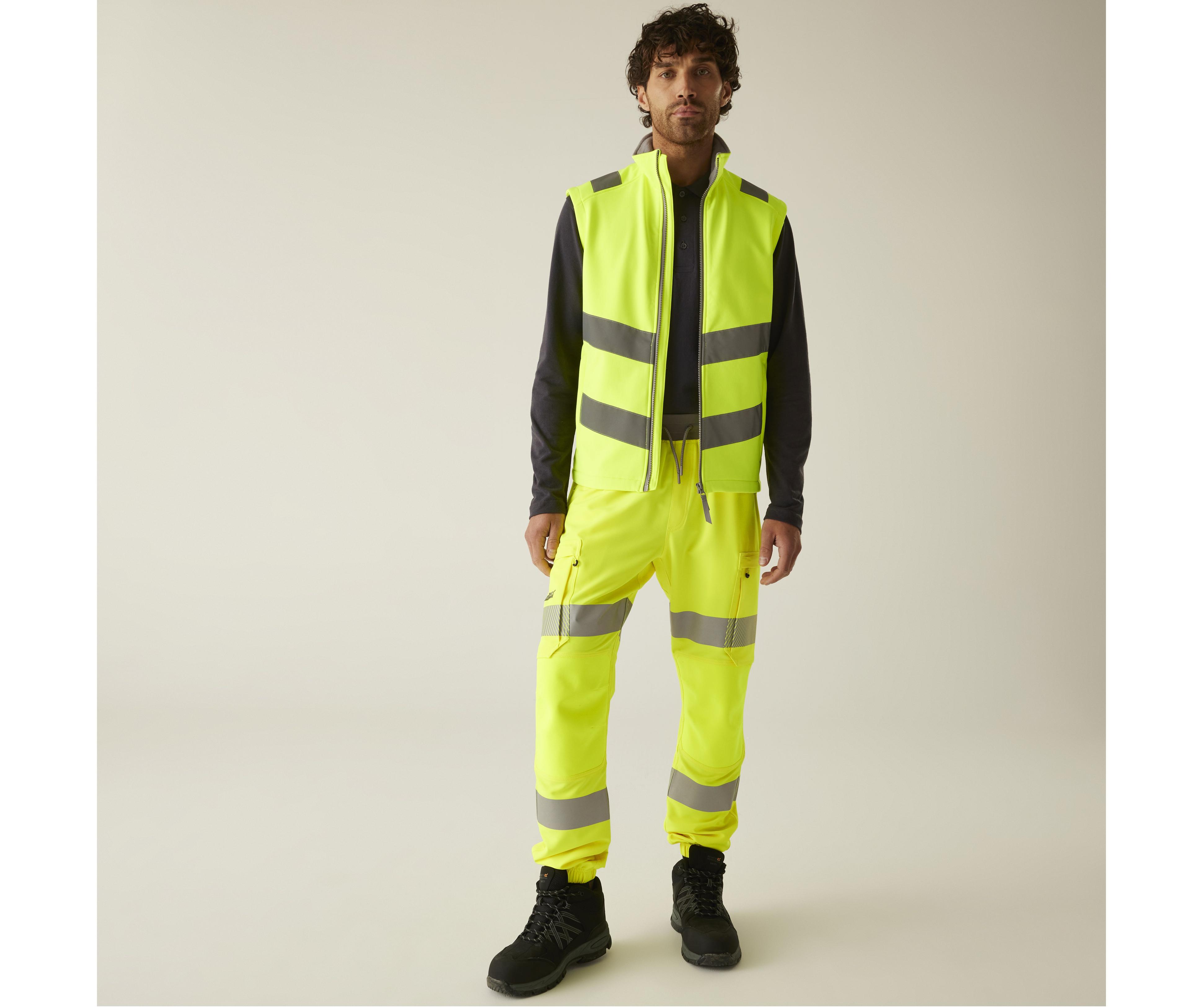 Bodywarmer en Softshell visibilité augmentée