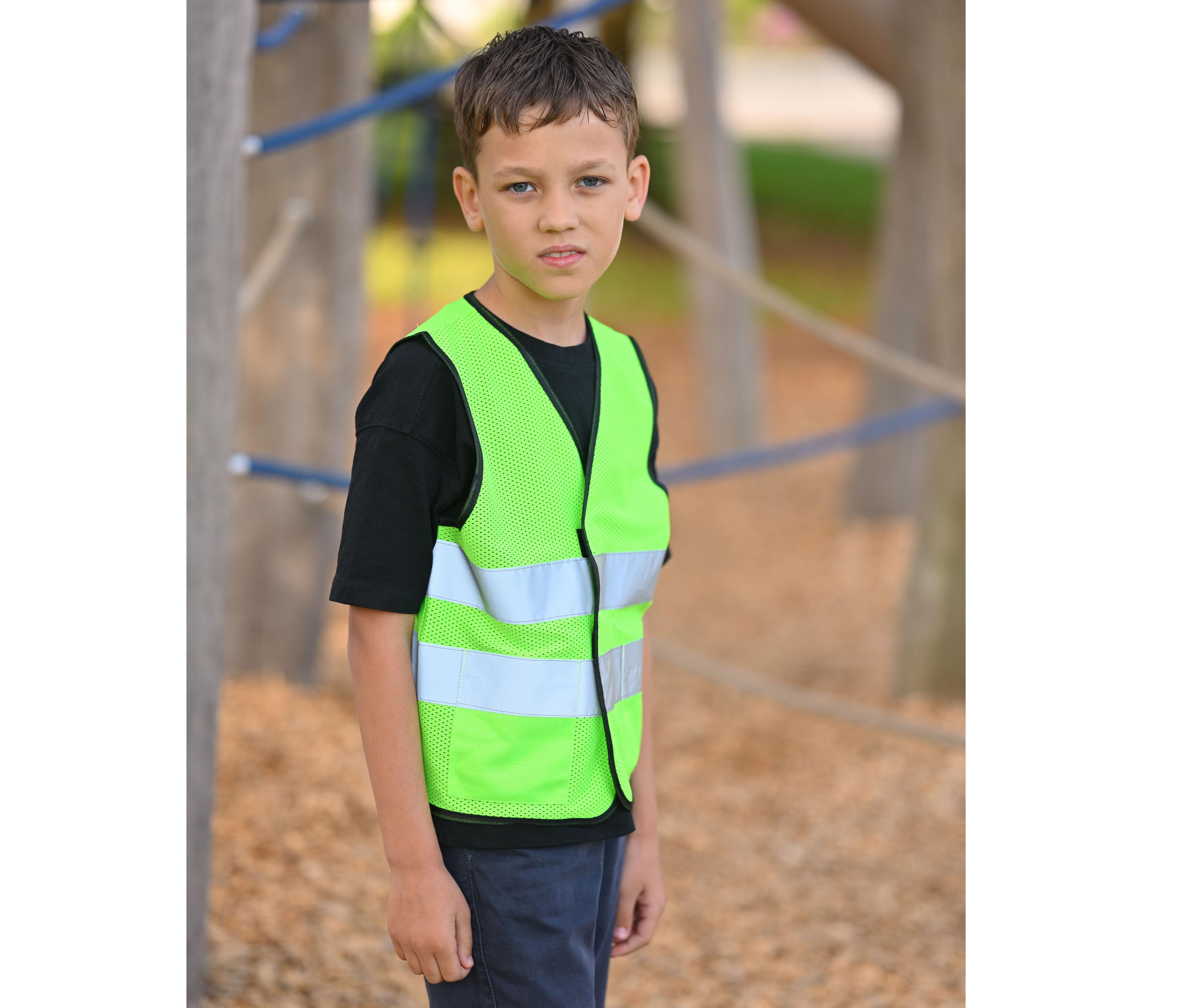 Gilet de sécurité pour enfant avec poches