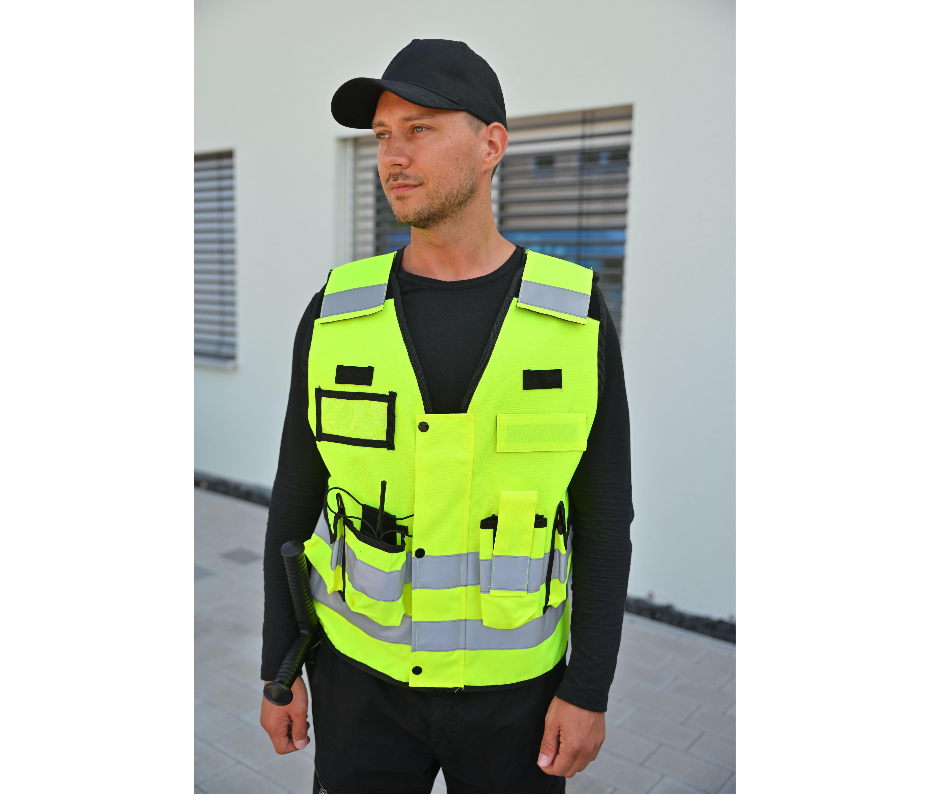 Gilet tactique visibilité augmentée