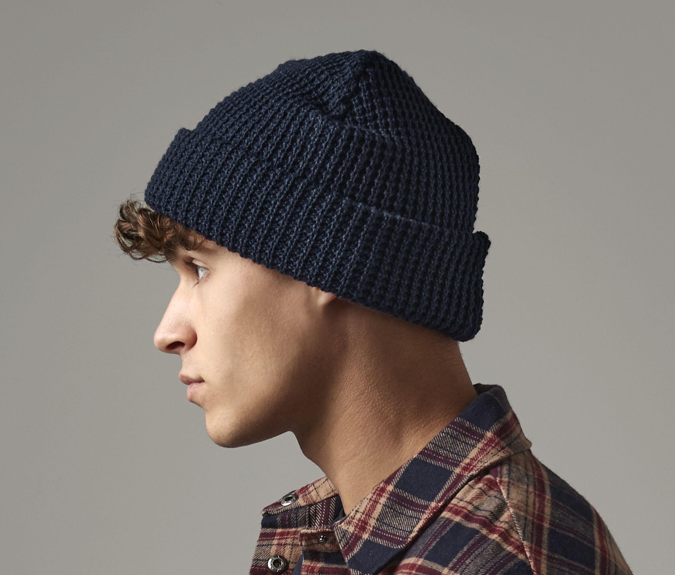Bonnet maille gaufrée