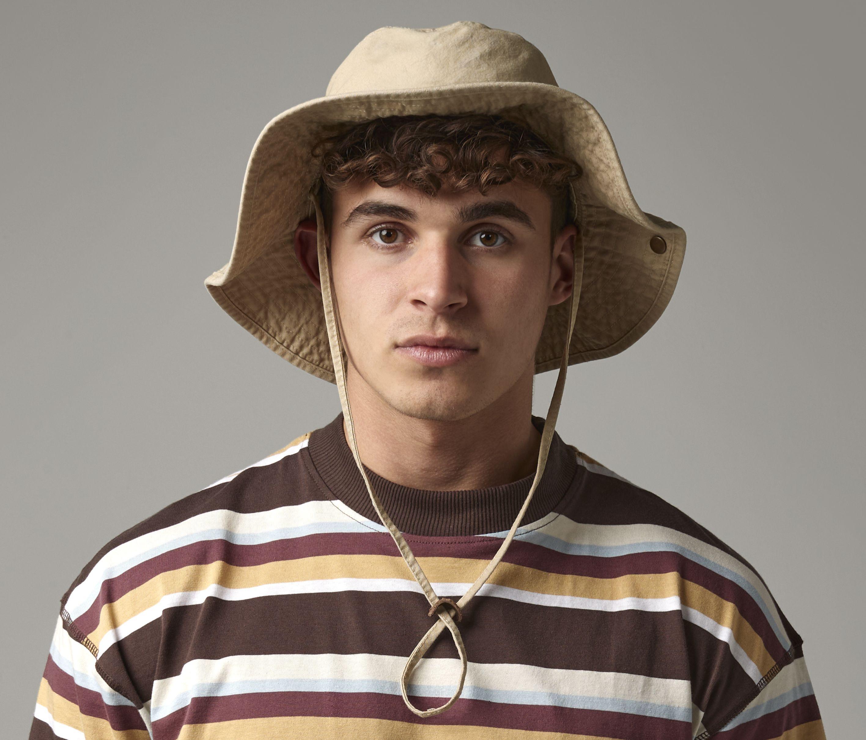 Chapeau coton lourd délavé