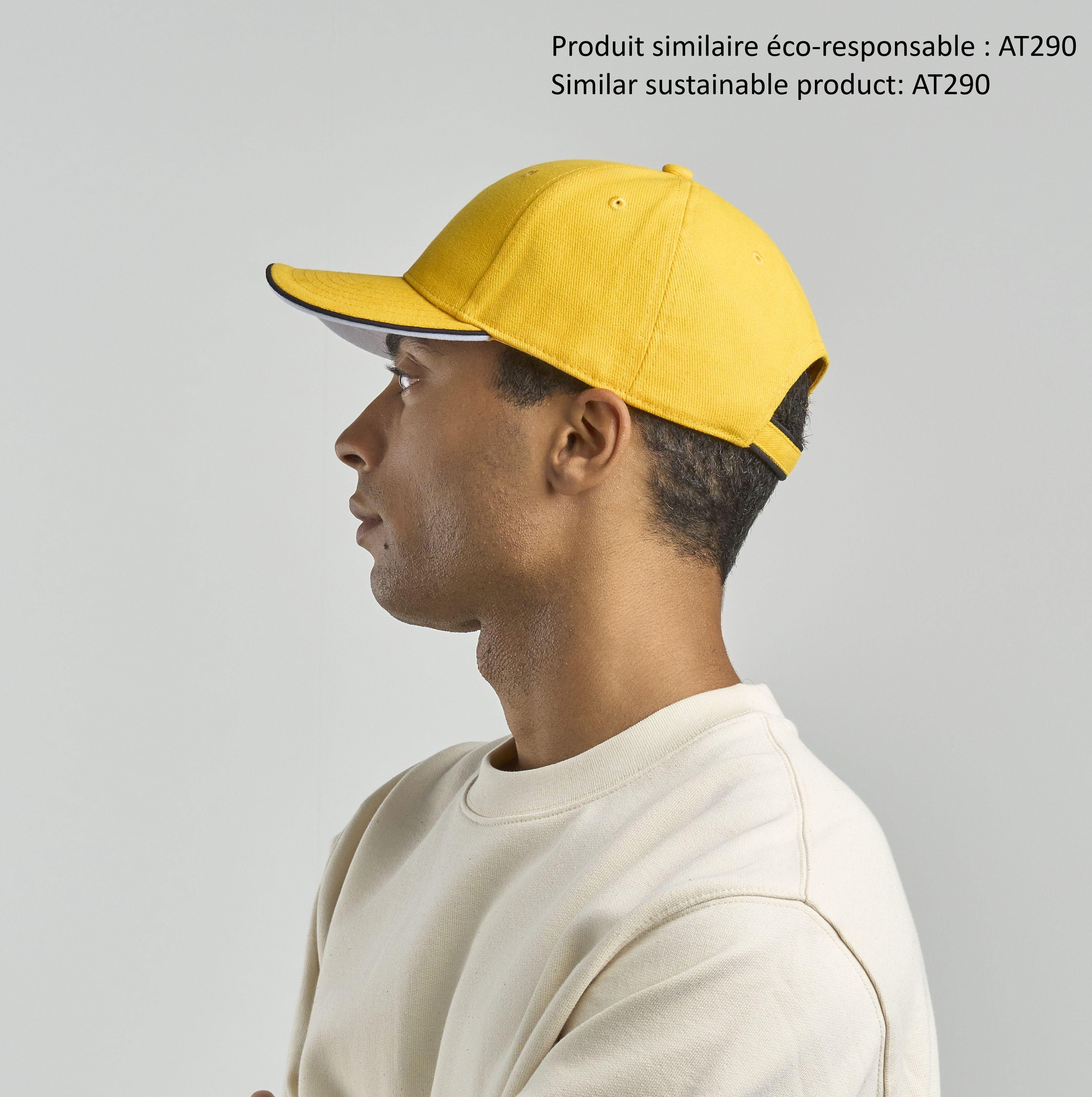 Casquette 6 pans contrastée