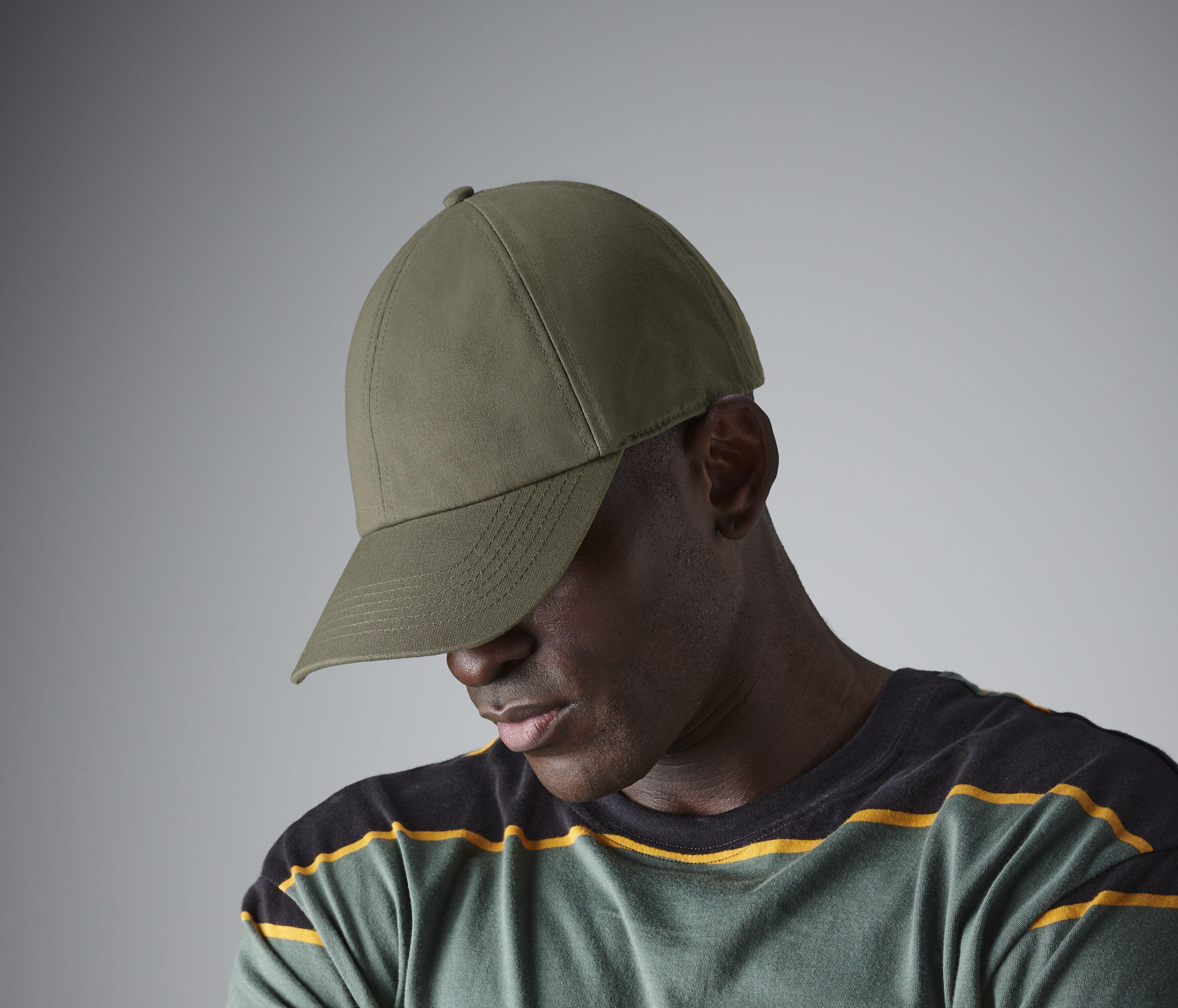 Casquette 6 panneaux en coton bio
