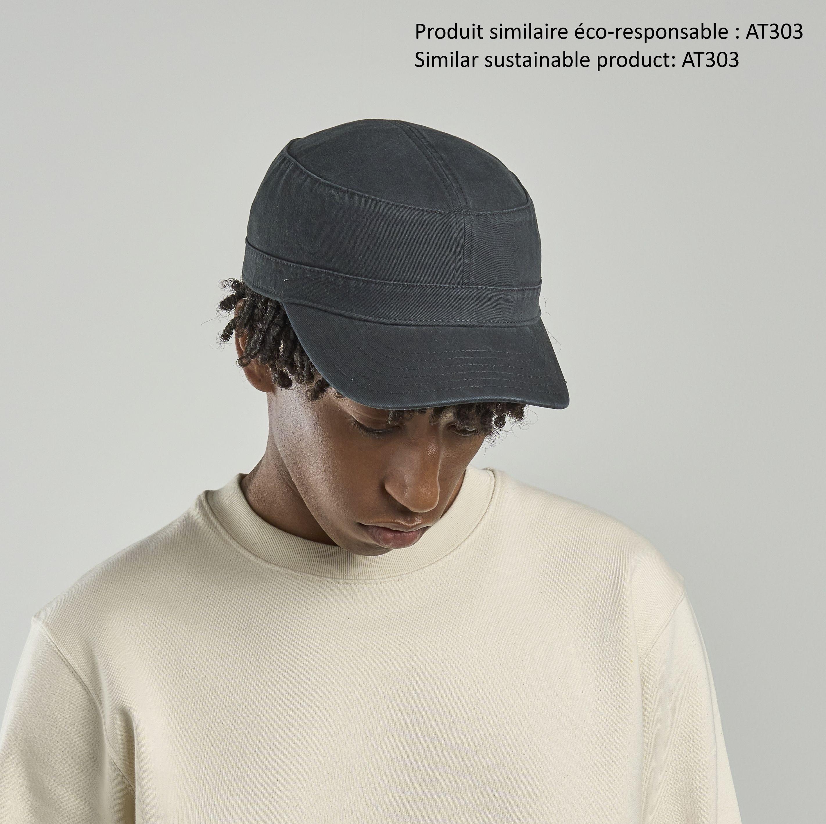 Casquette militaire délavée