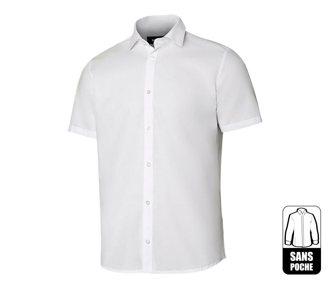 Chemisette polycoton homme