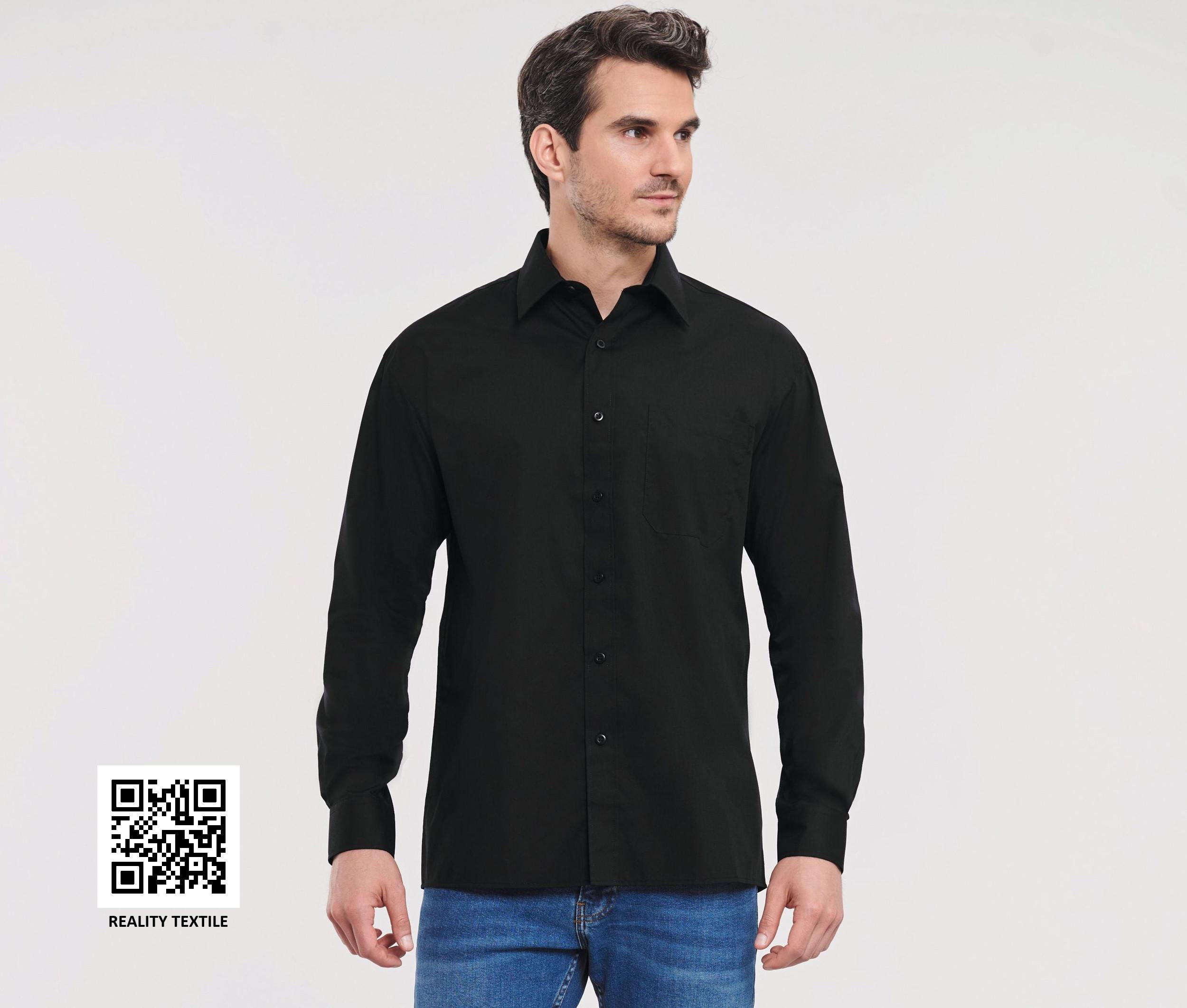 Chemise homme en polycoton