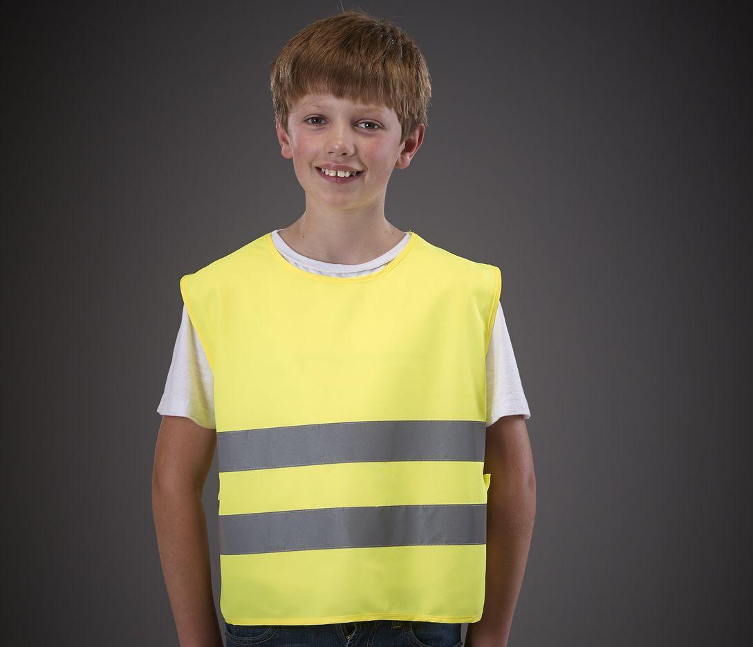 Chasuble enfant haute visibilité