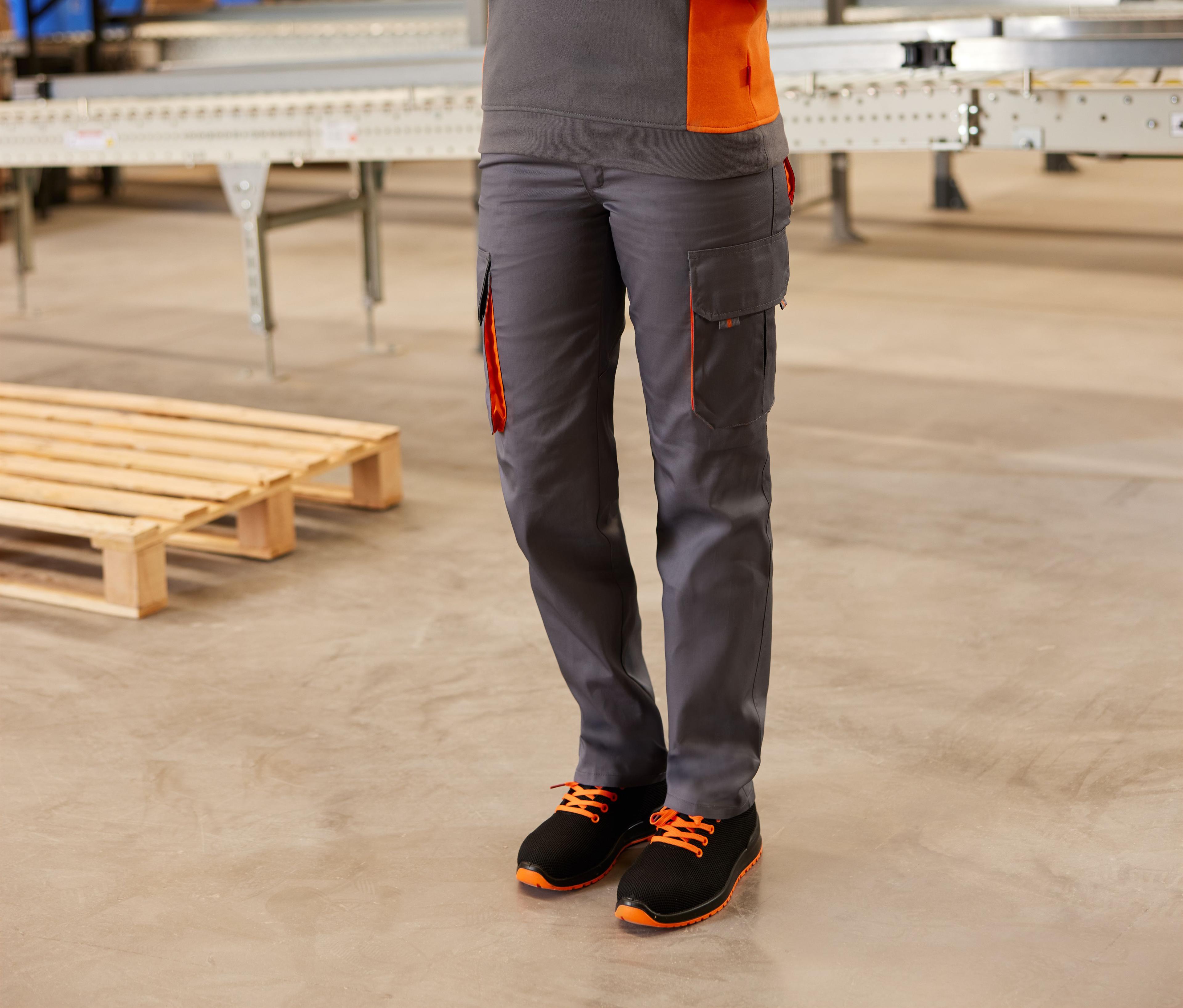 Pantalon bicolore multipoches